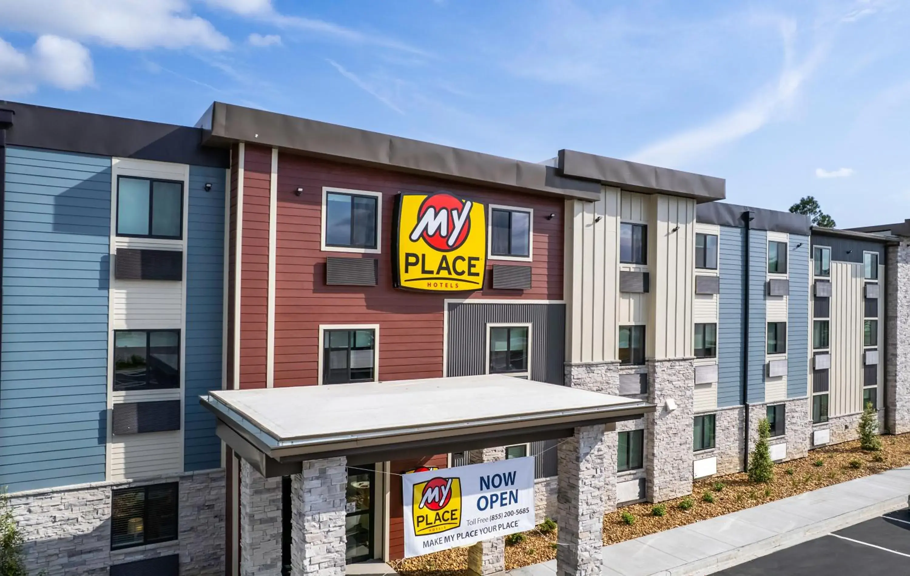 Property building in My Place Hotel-Savannah Airport/Pooler, GA Property building in My Place Hotel-Savannah Airport/Pooler, GA