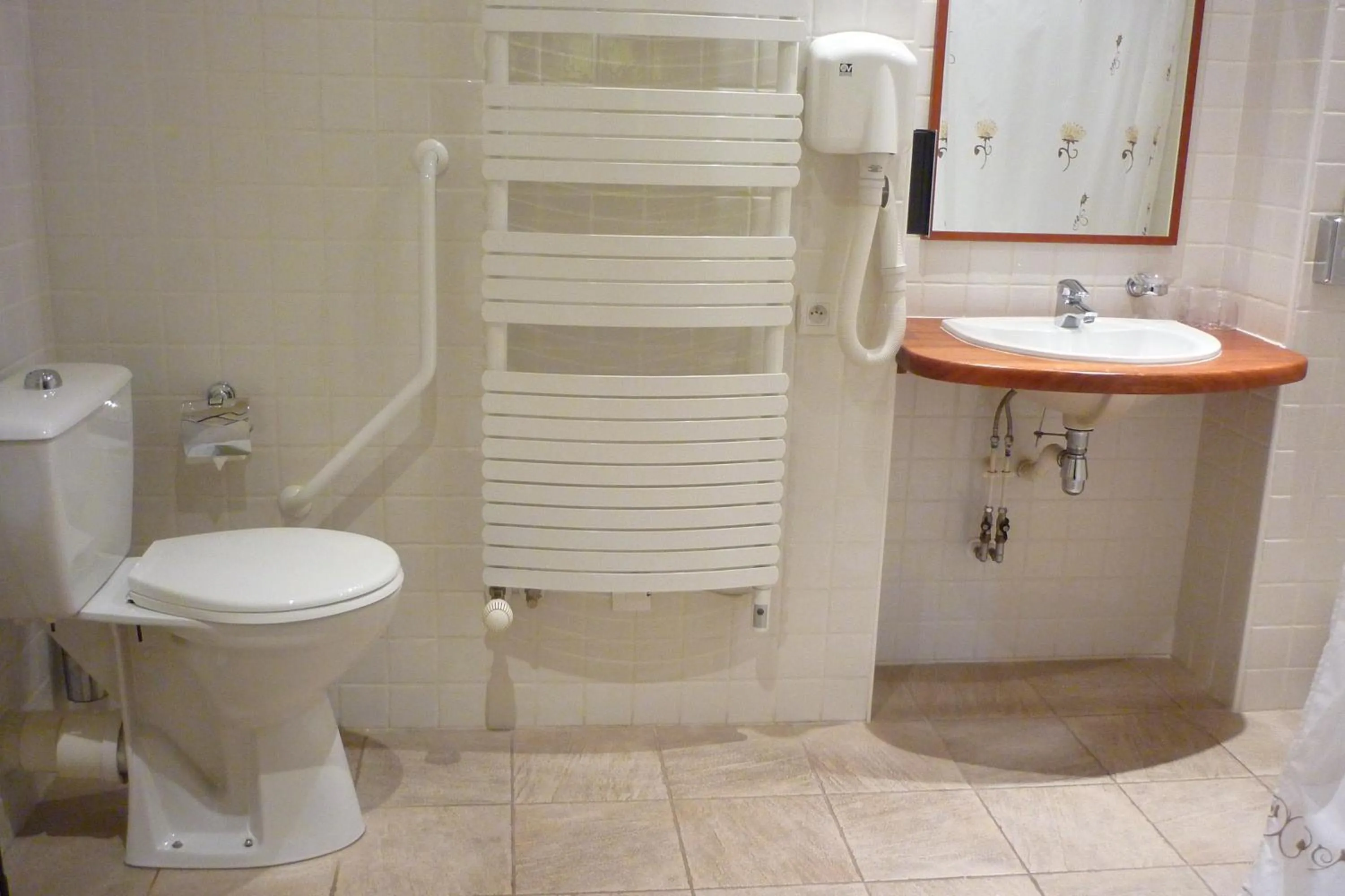 Shower in Appart Hotel Charles Sander