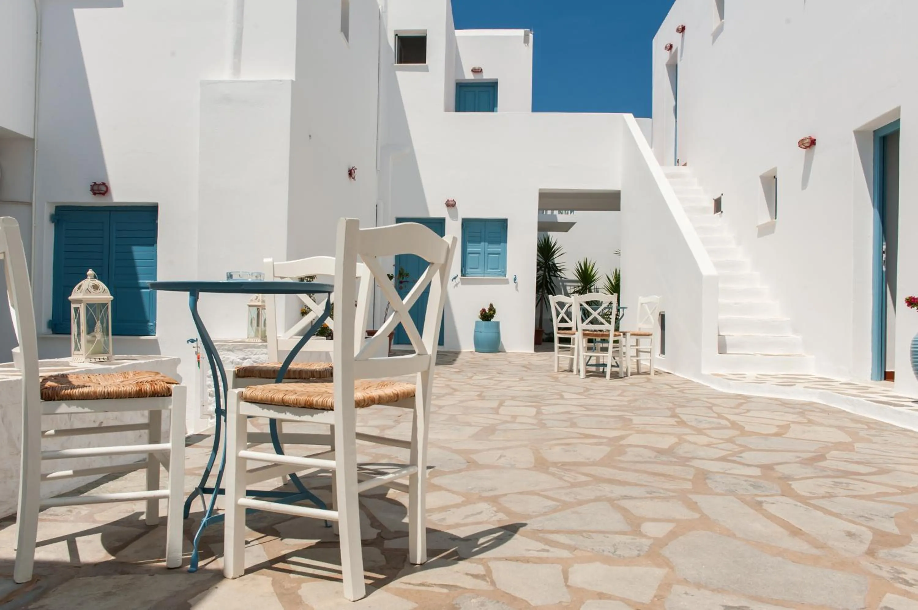 Patio in Fivos Apartments