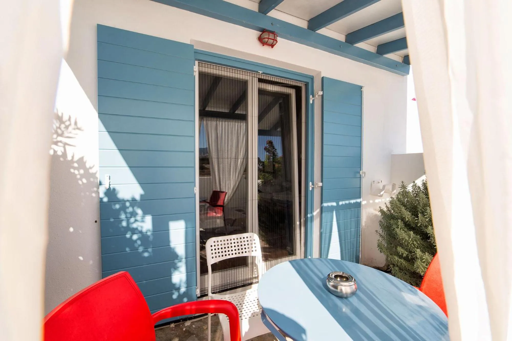 Garden in Fivos Apartments