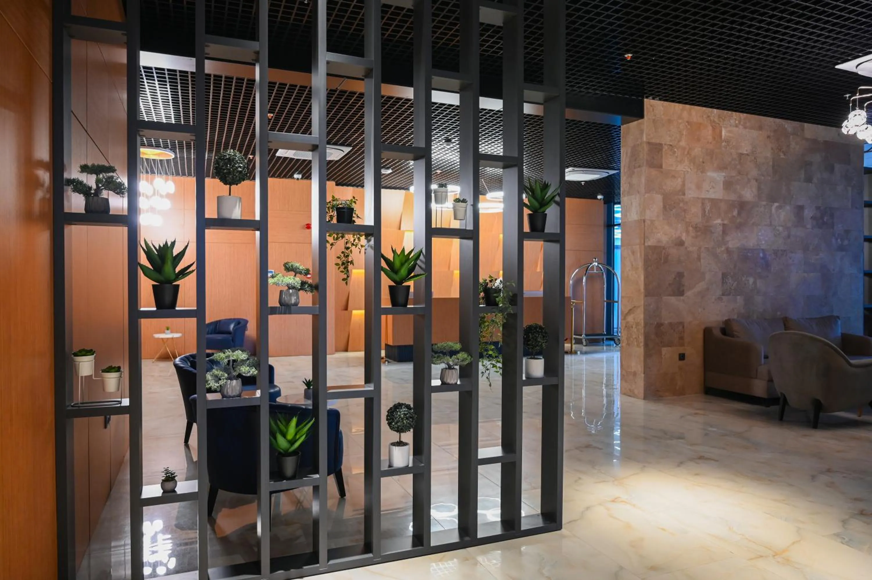 Lobby or reception in New Wave Apart-Hotel