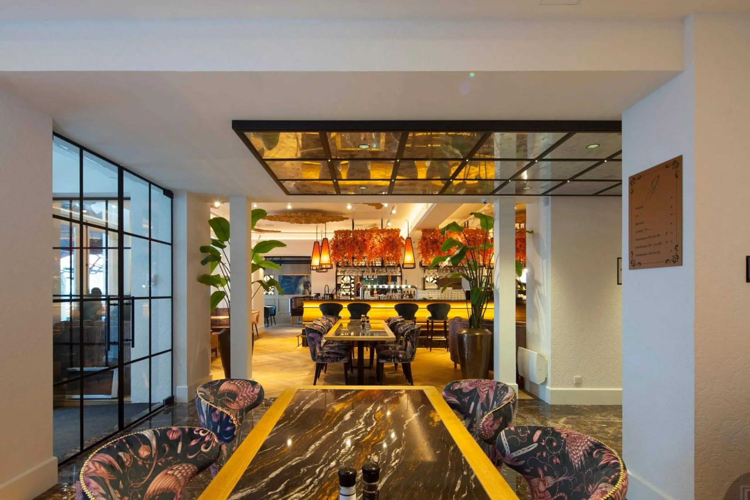 Restaurant/places to eat in Boutique Hotel Jersey