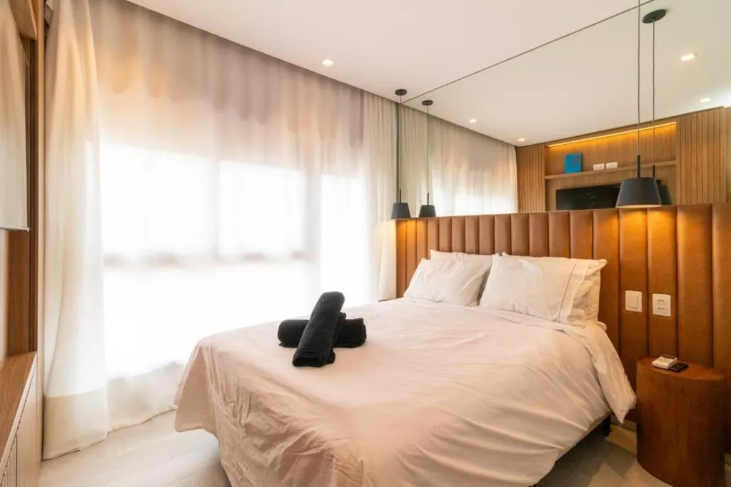 Bed in VN2104 I Apto 1 dorm - 52 Mts2 - Alto padrão na Vila Nova