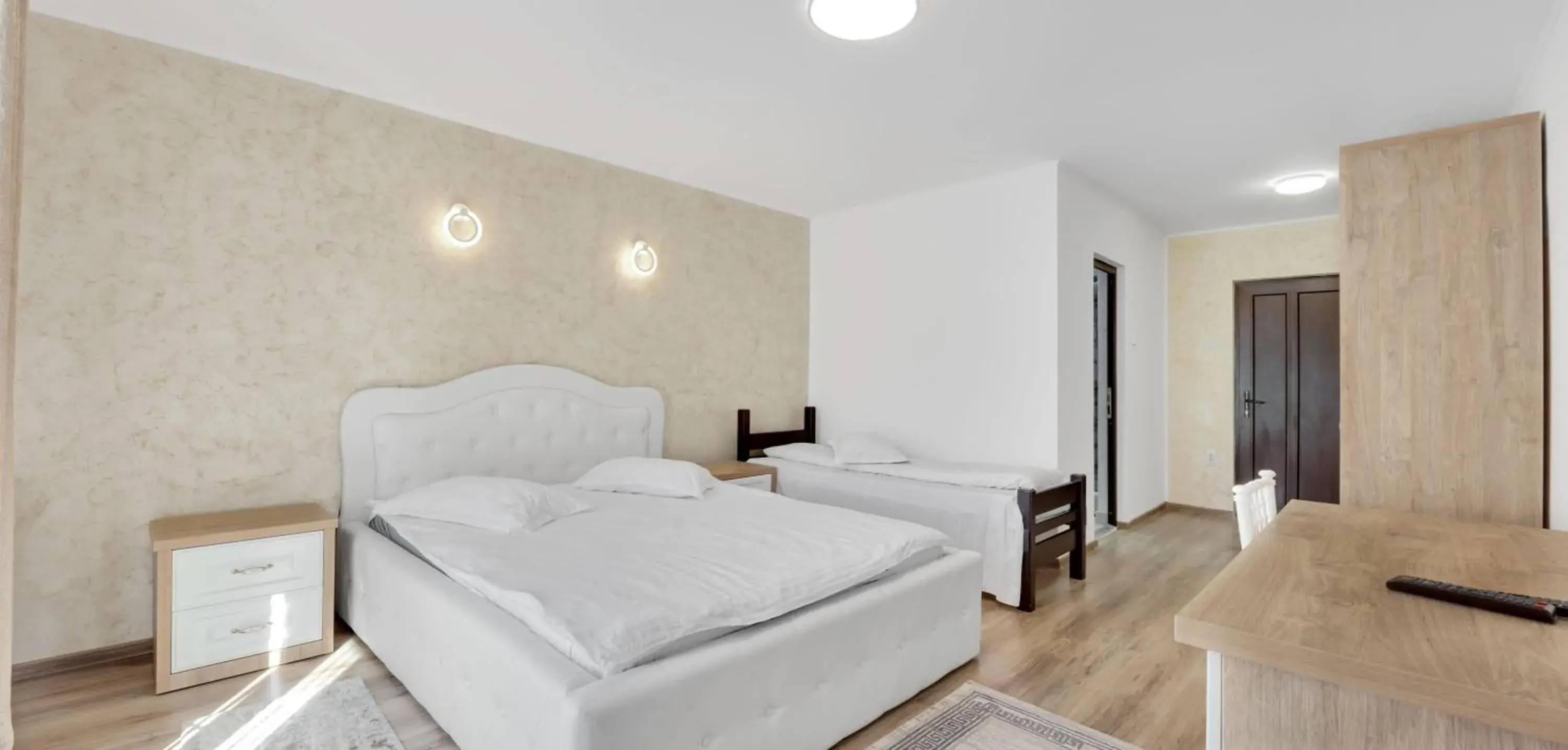 Triple Room with Balcony in Pensiune Domeniul Stanca Triple Room with Balcony in Pensiune Domeniul Stanca