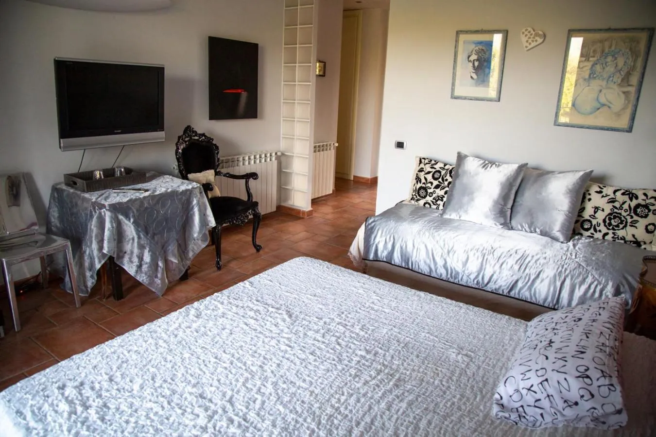 Bed in Bed and breakfast Ellera Viterbo