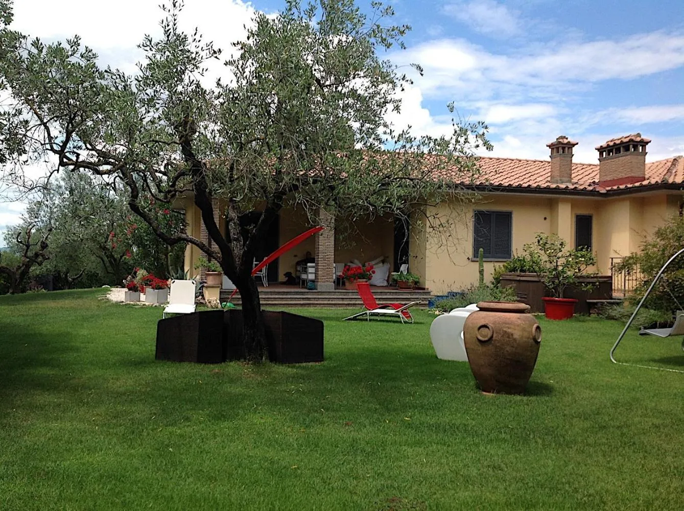 Property building in Bed and breakfast Ellera Viterbo