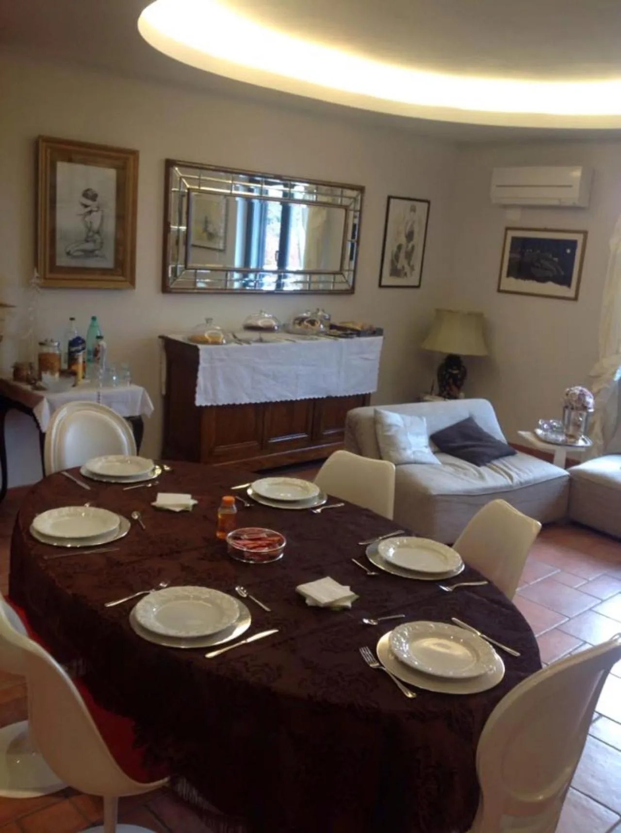 Breakfast in Bed and breakfast Ellera Viterbo