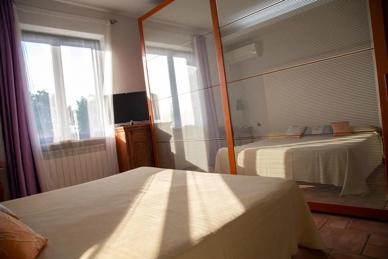 Bed in Bed and breakfast Ellera Viterbo