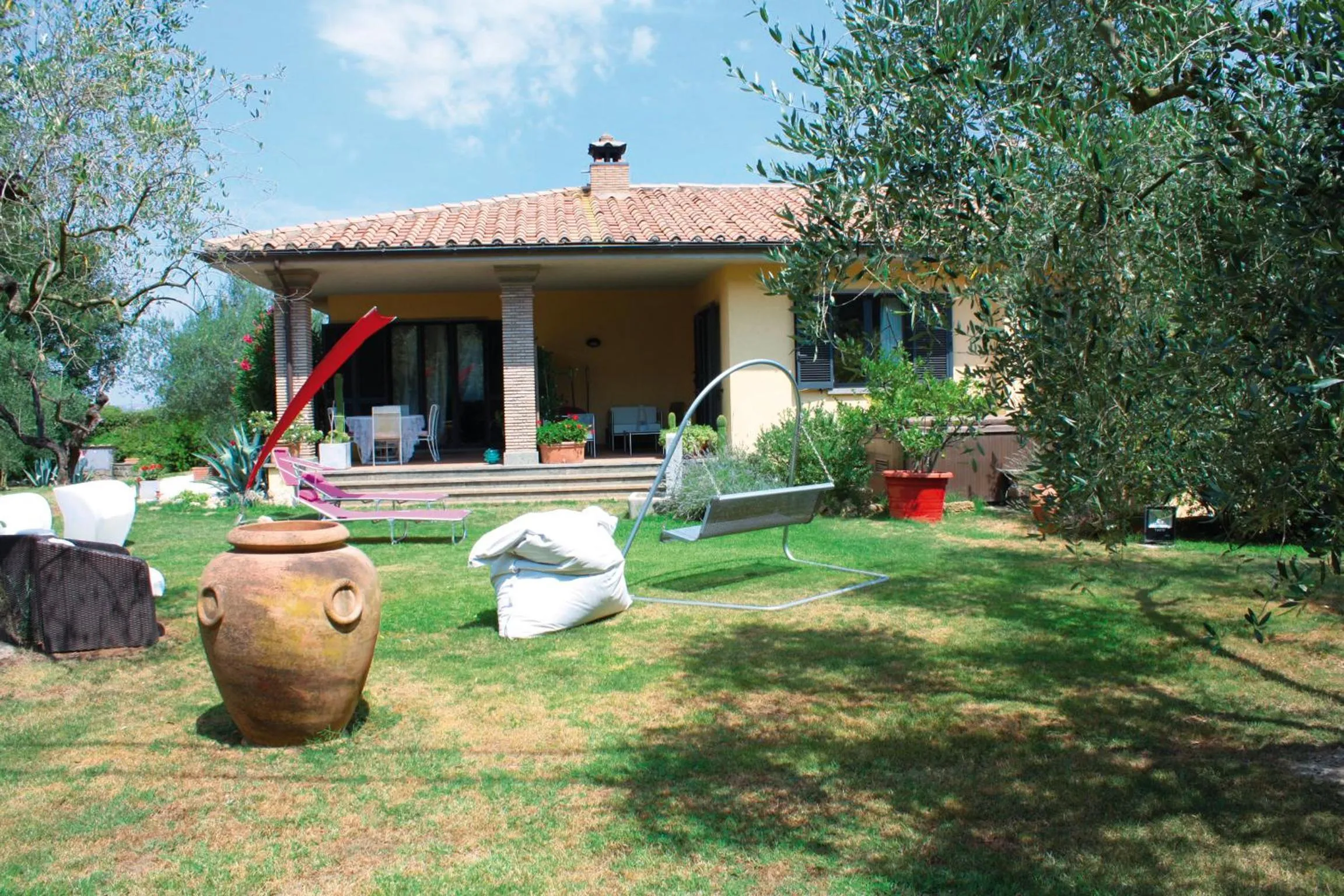 Garden in Bed and breakfast Ellera Viterbo