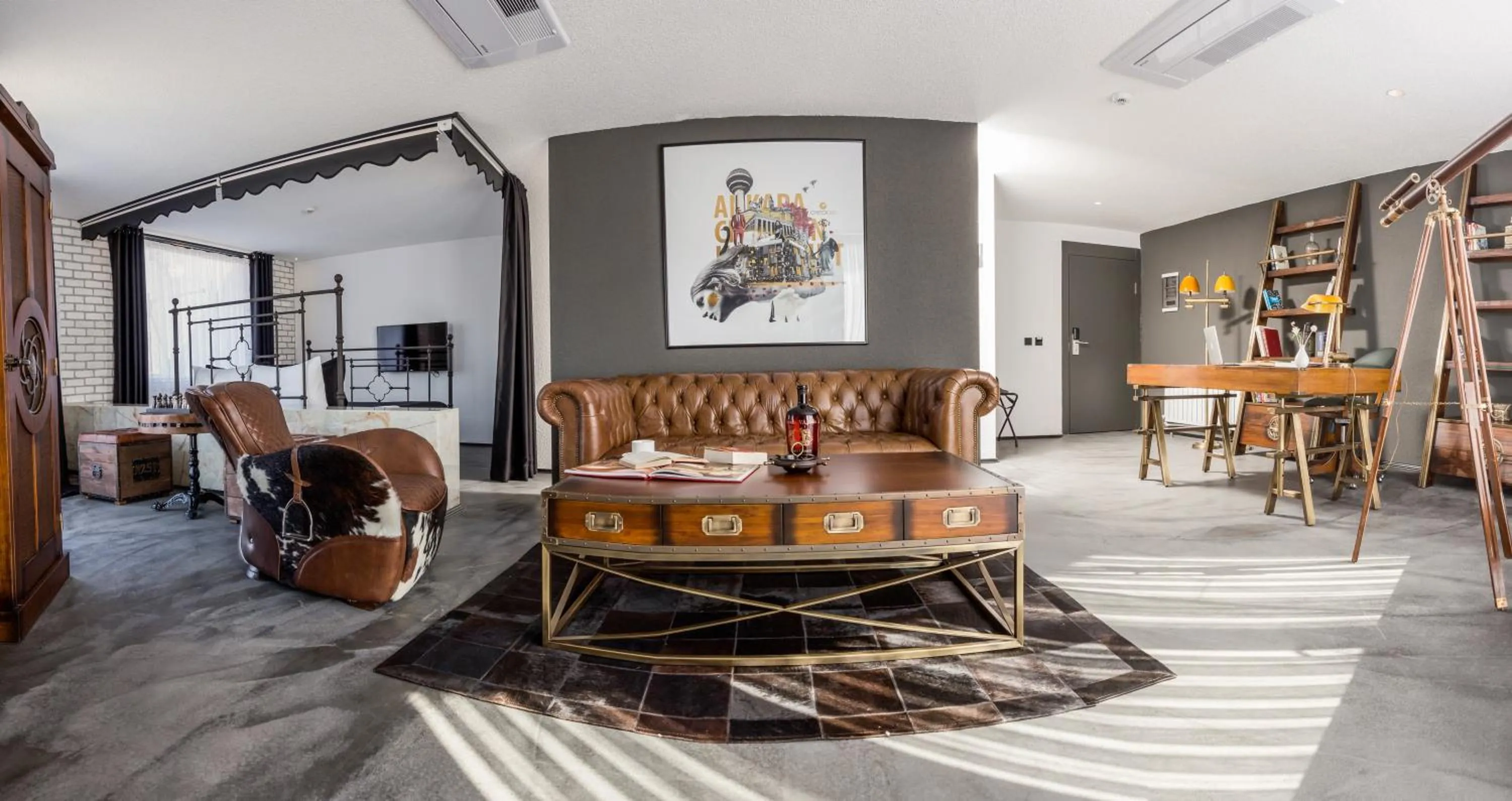 Living room in Check Inn Suite Hotel & SPA