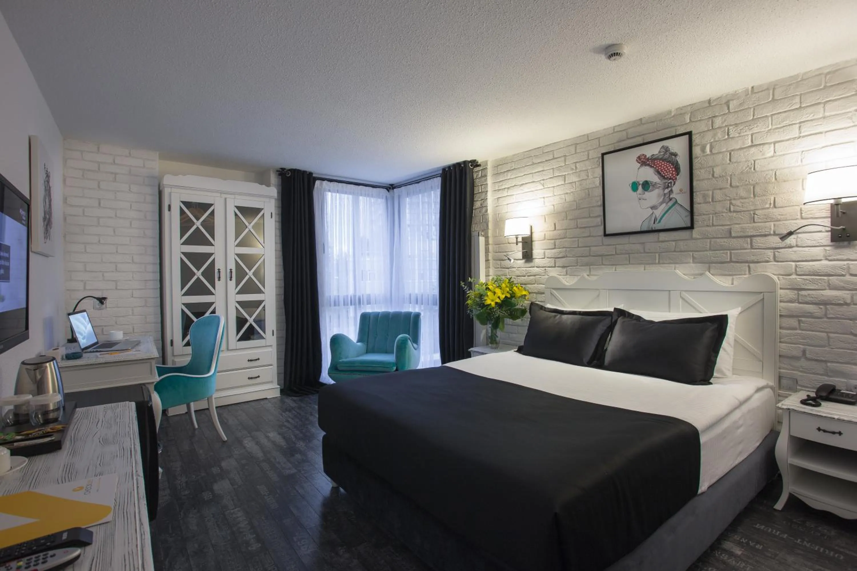 Bed in Check Inn Suite Hotel & SPA