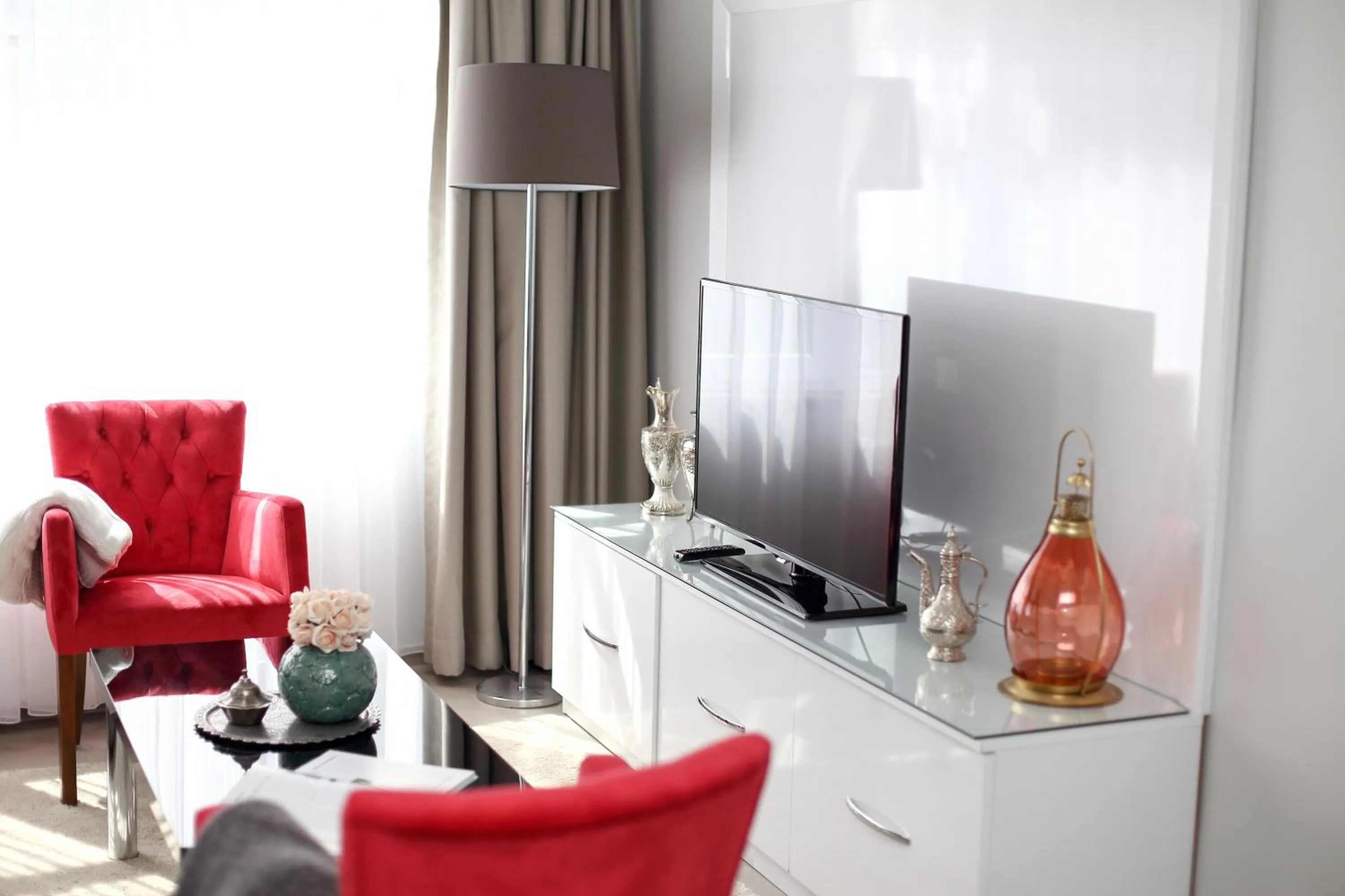 Living room in Patika Suites