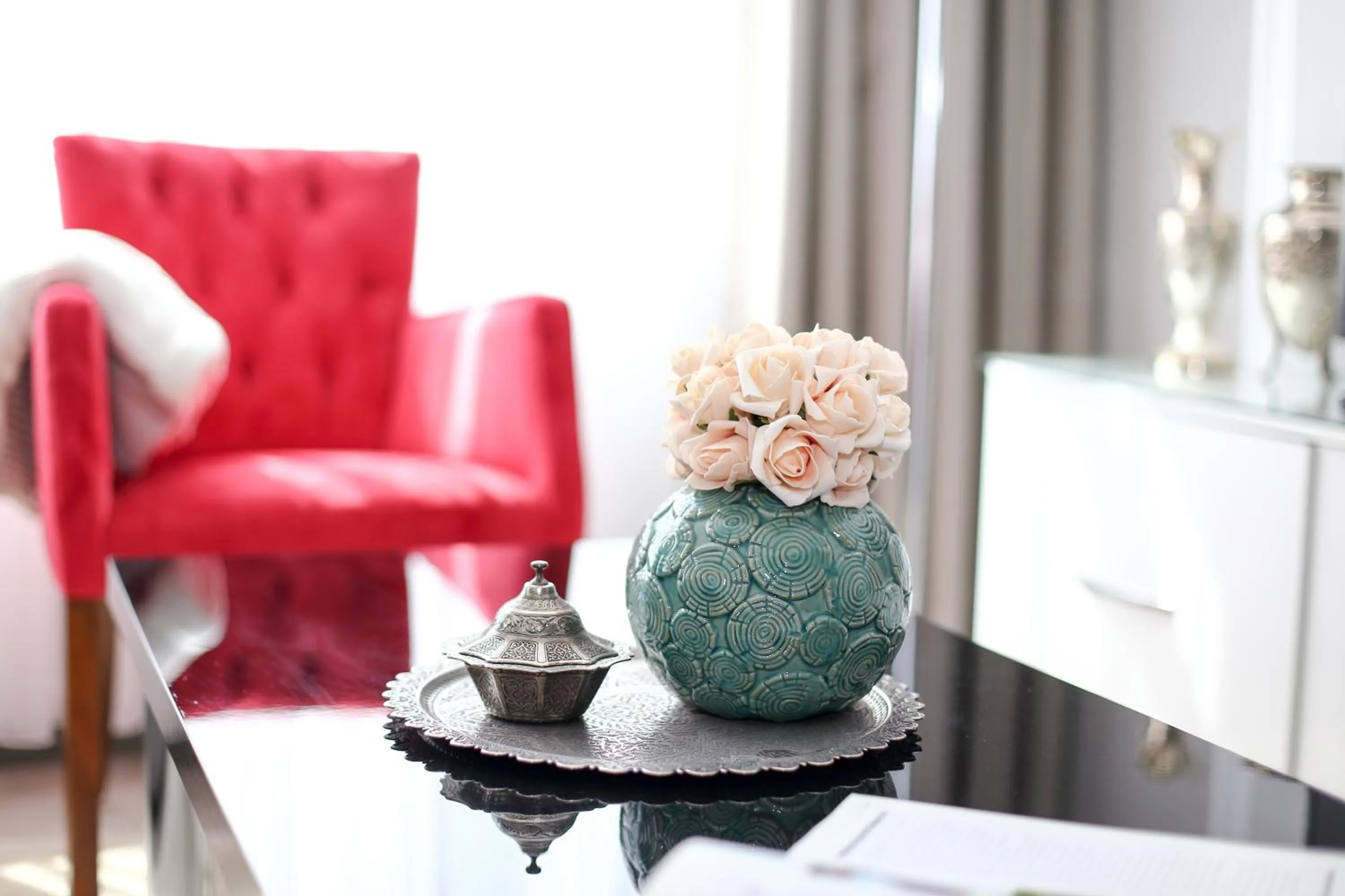 Living room in Patika Suites