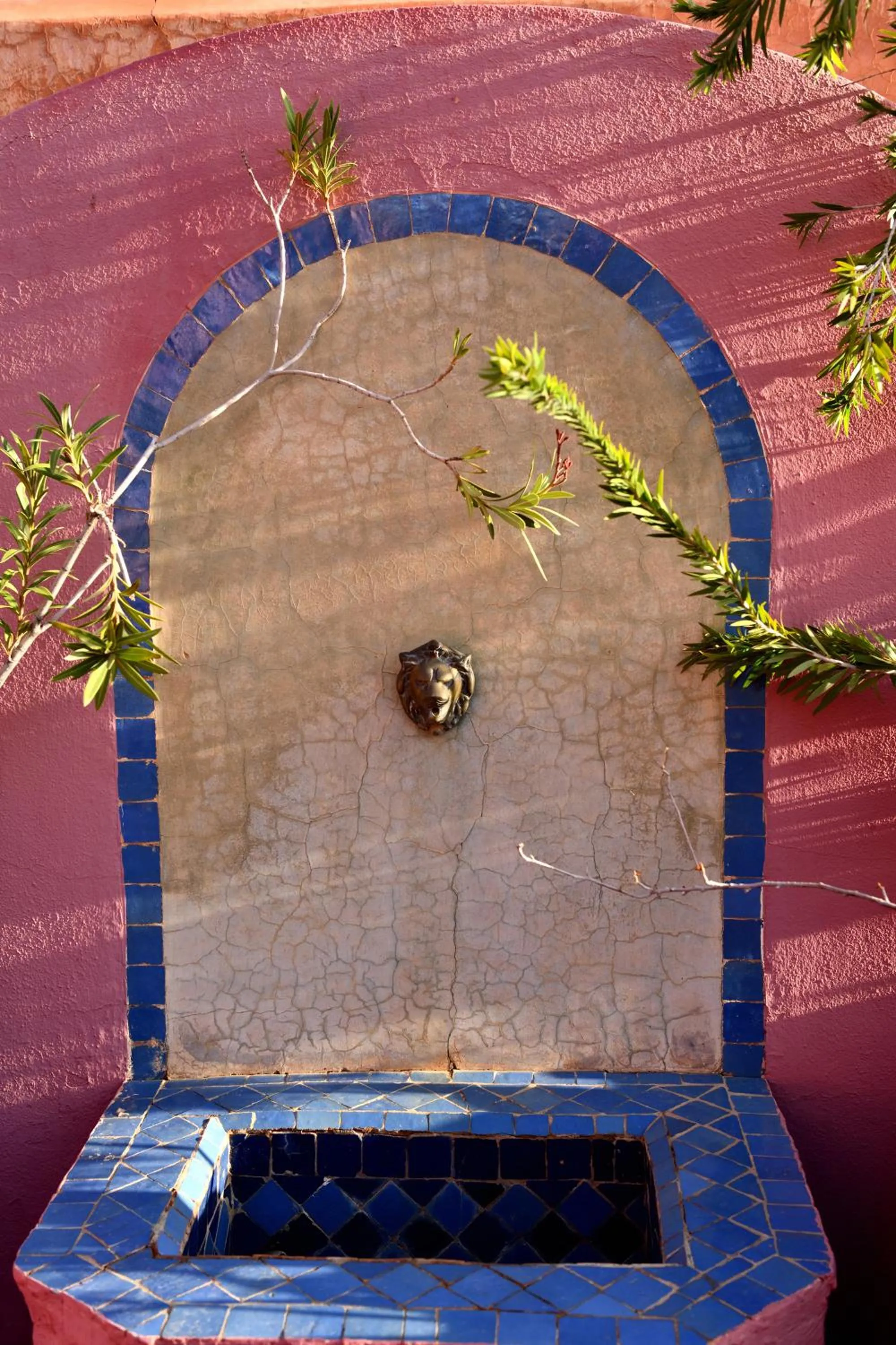 Decorative detail in Riad L'Aziza