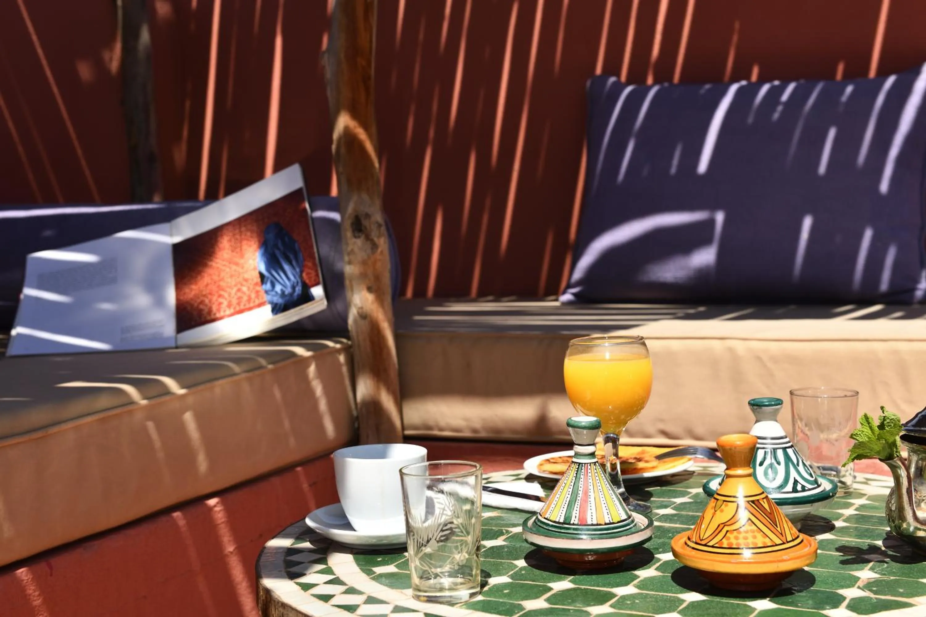 Breakfast in Riad L'Aziza