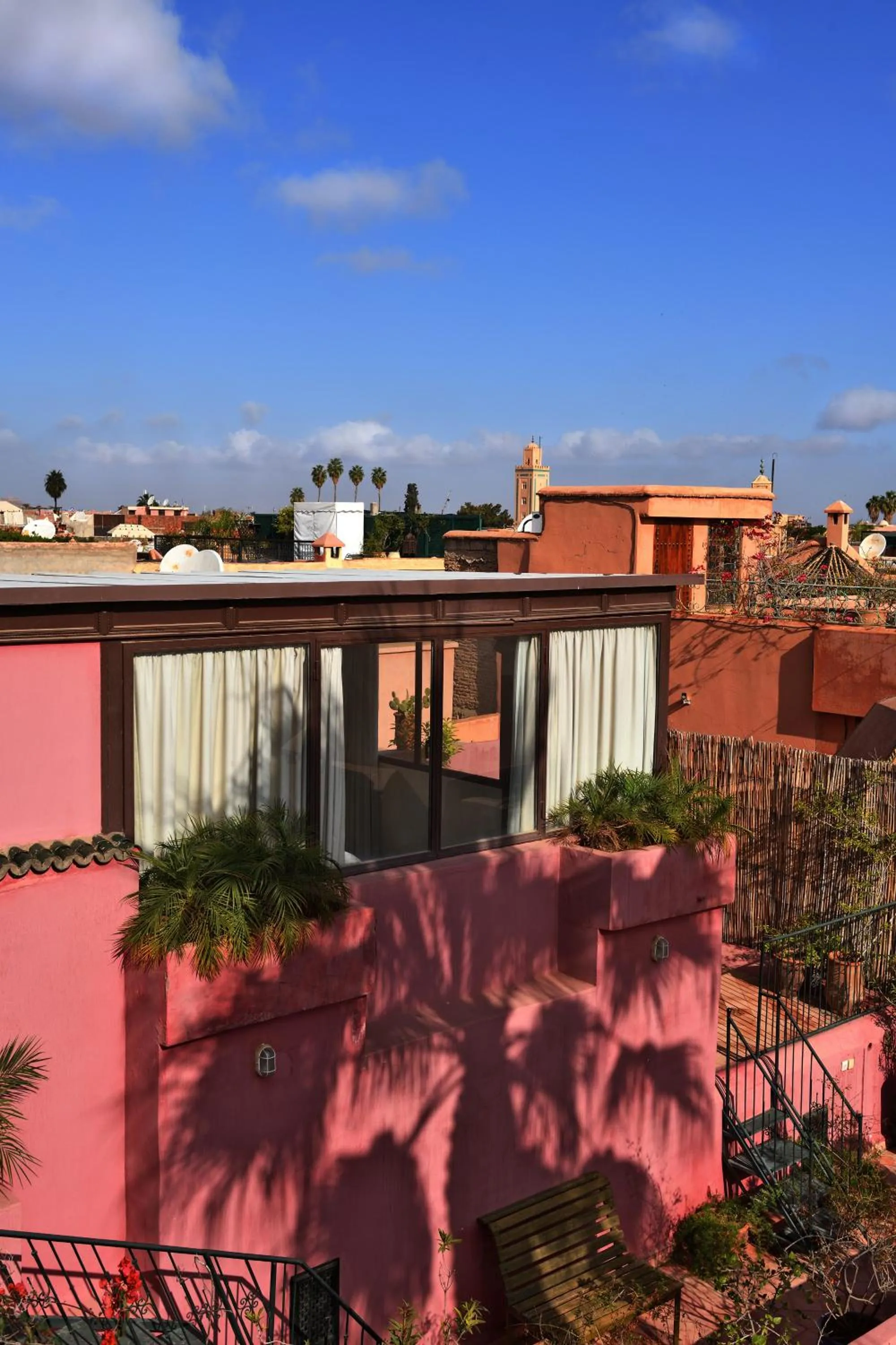 Balcony/Terrace in Riad L'Aziza