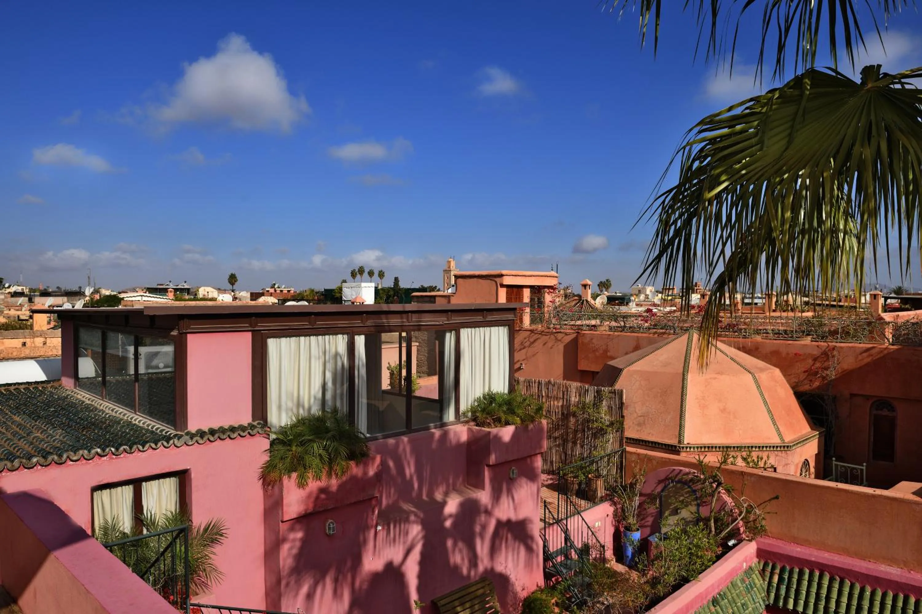 Balcony/Terrace in Riad L'Aziza