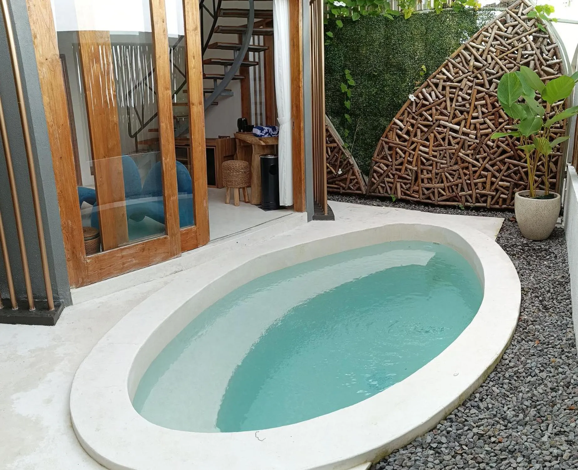 Balcony/Terrace in Sangkar Cottage & Eatery