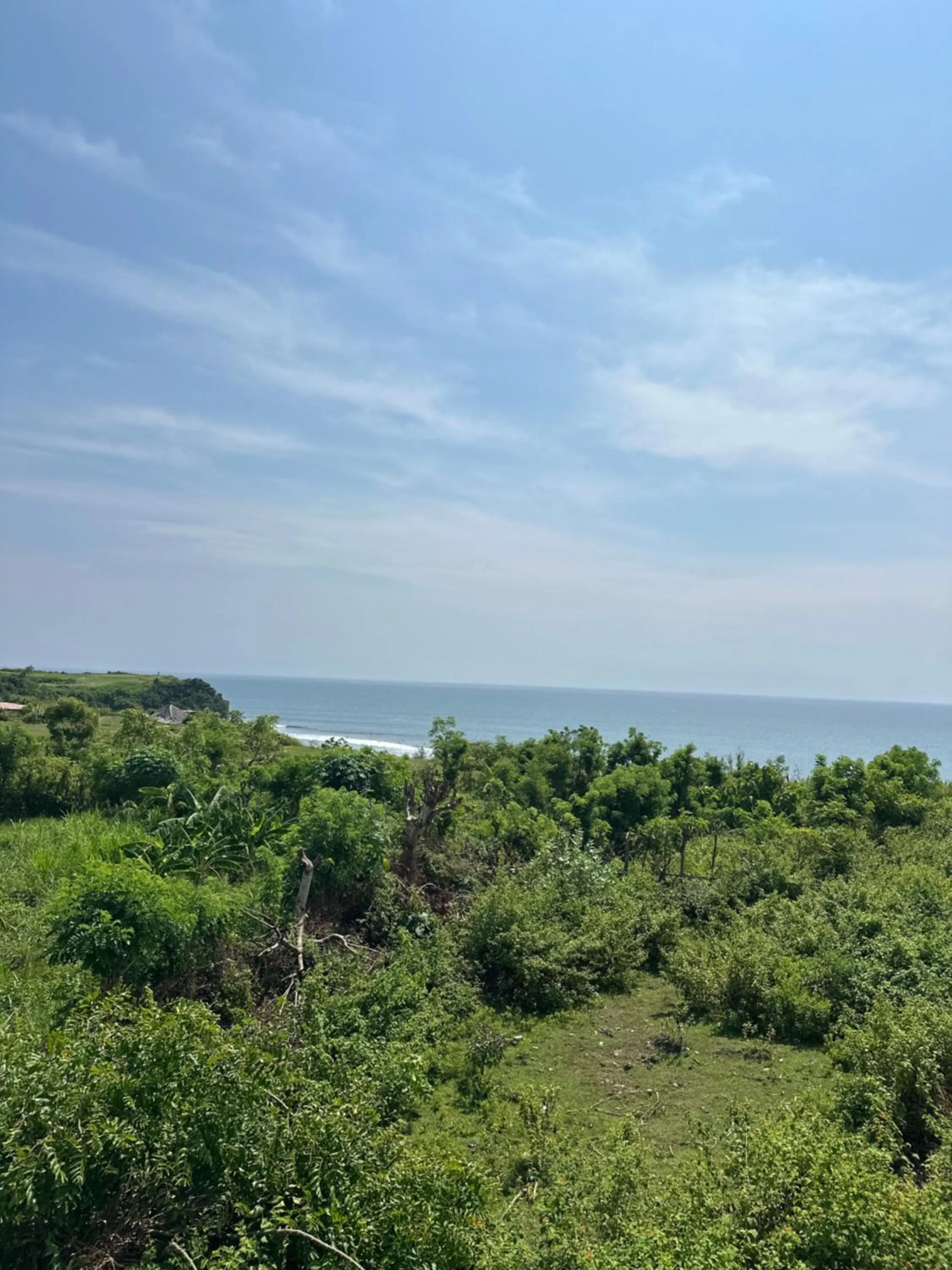 Natural landscape in Balangan Surf Resort