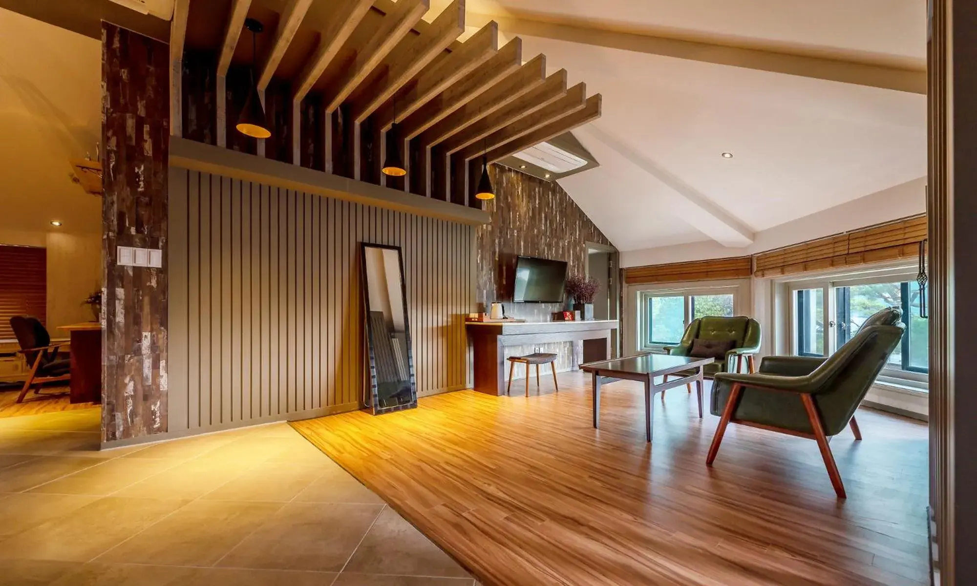 Living room in Goseong hansan marina Living room in Goseong hansan marina