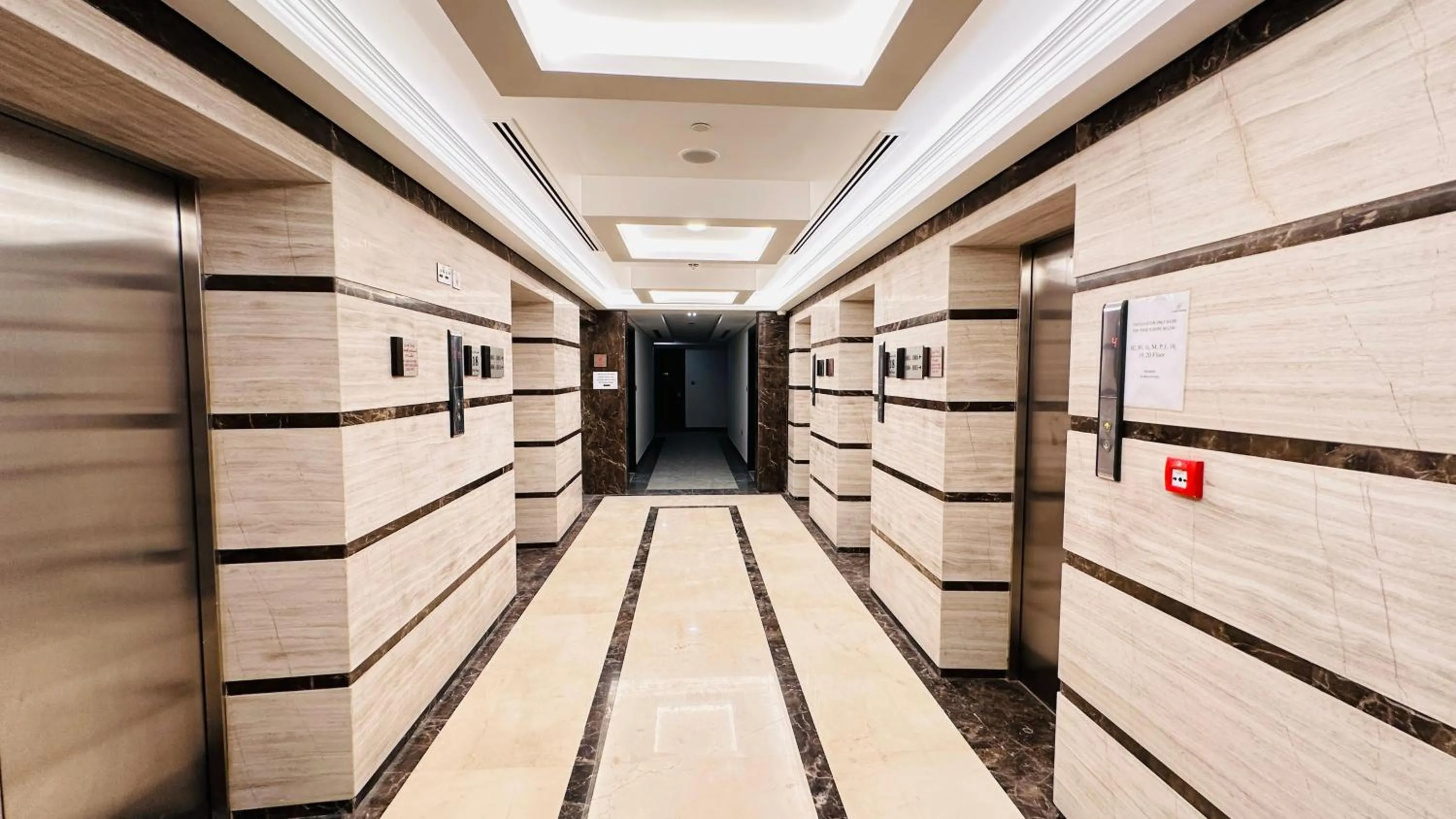 Bedroom in Upscale Apartment at Oval Tower Near Downtown with Balcony and Parking by Belvilla