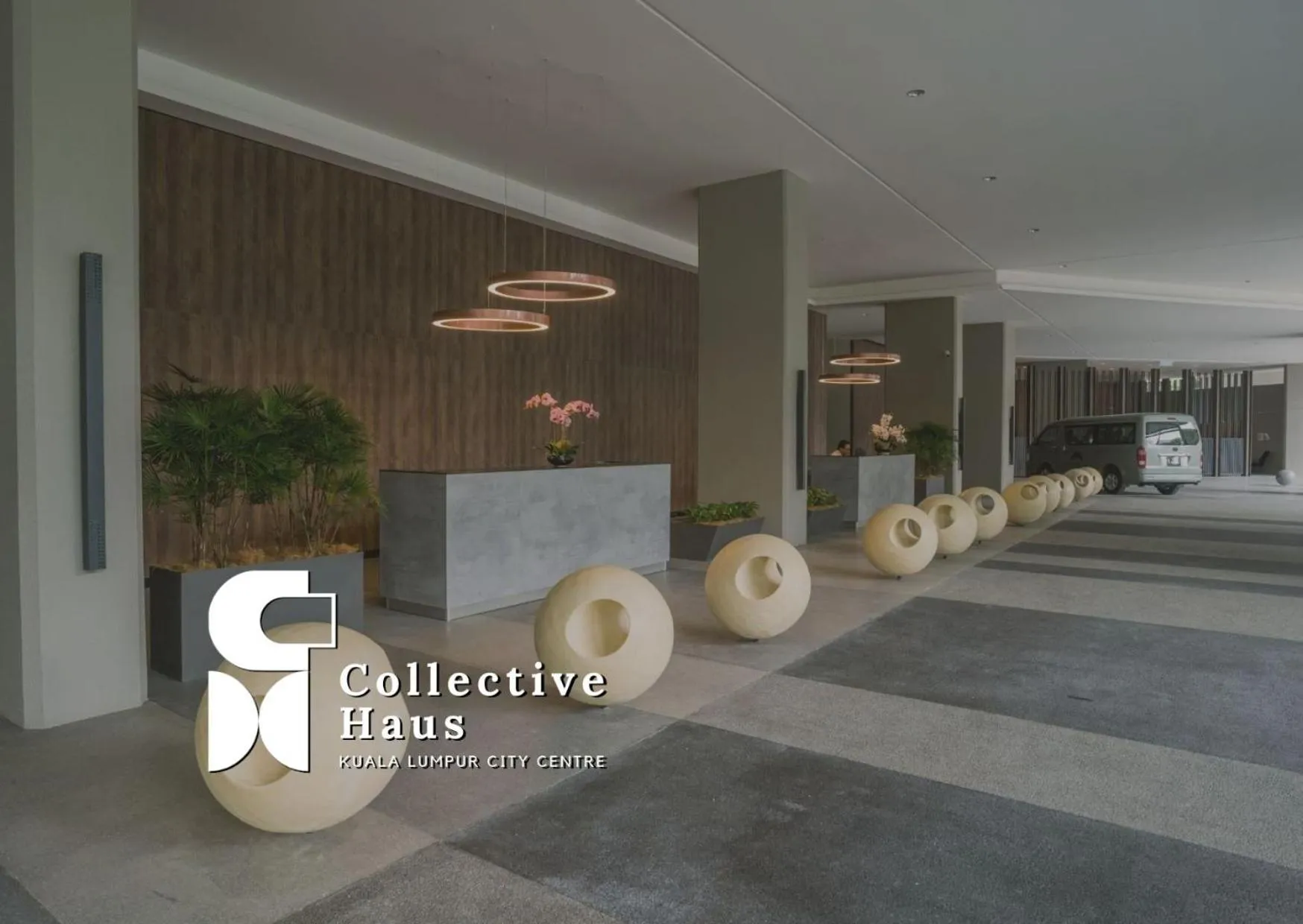 Lobby or reception in The Mews KLCC Kuala Lumpur by Collective Haus