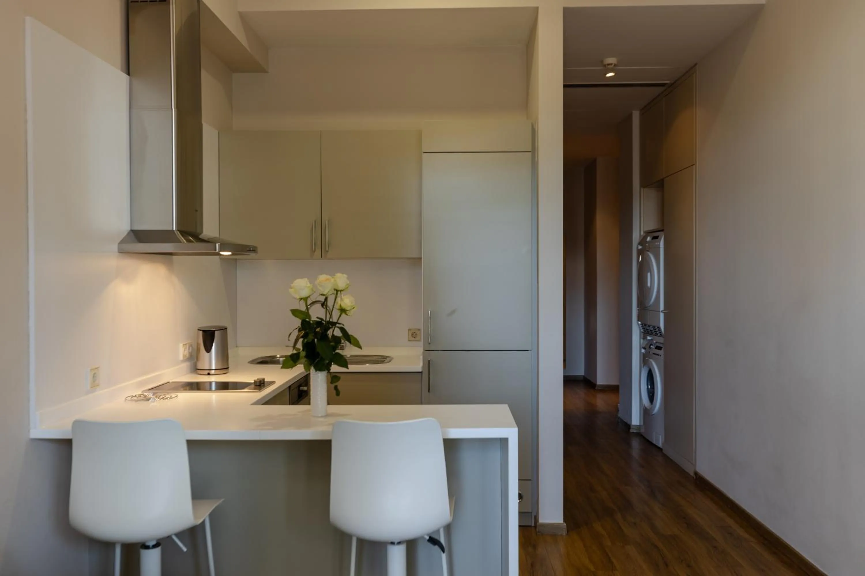 kitchen in Le Port Boutique Apart Hotel