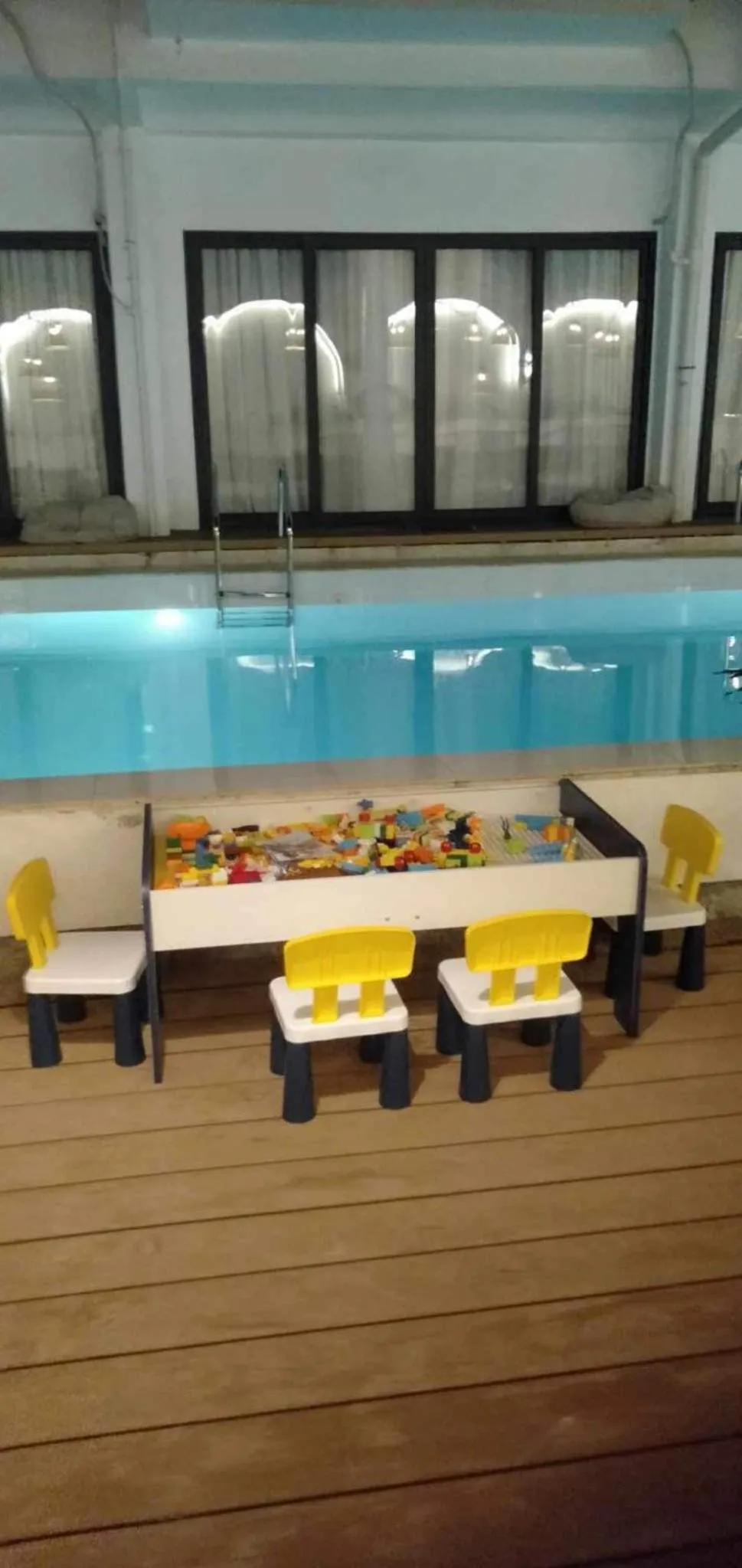 Pool view in Diving Addiction Resort