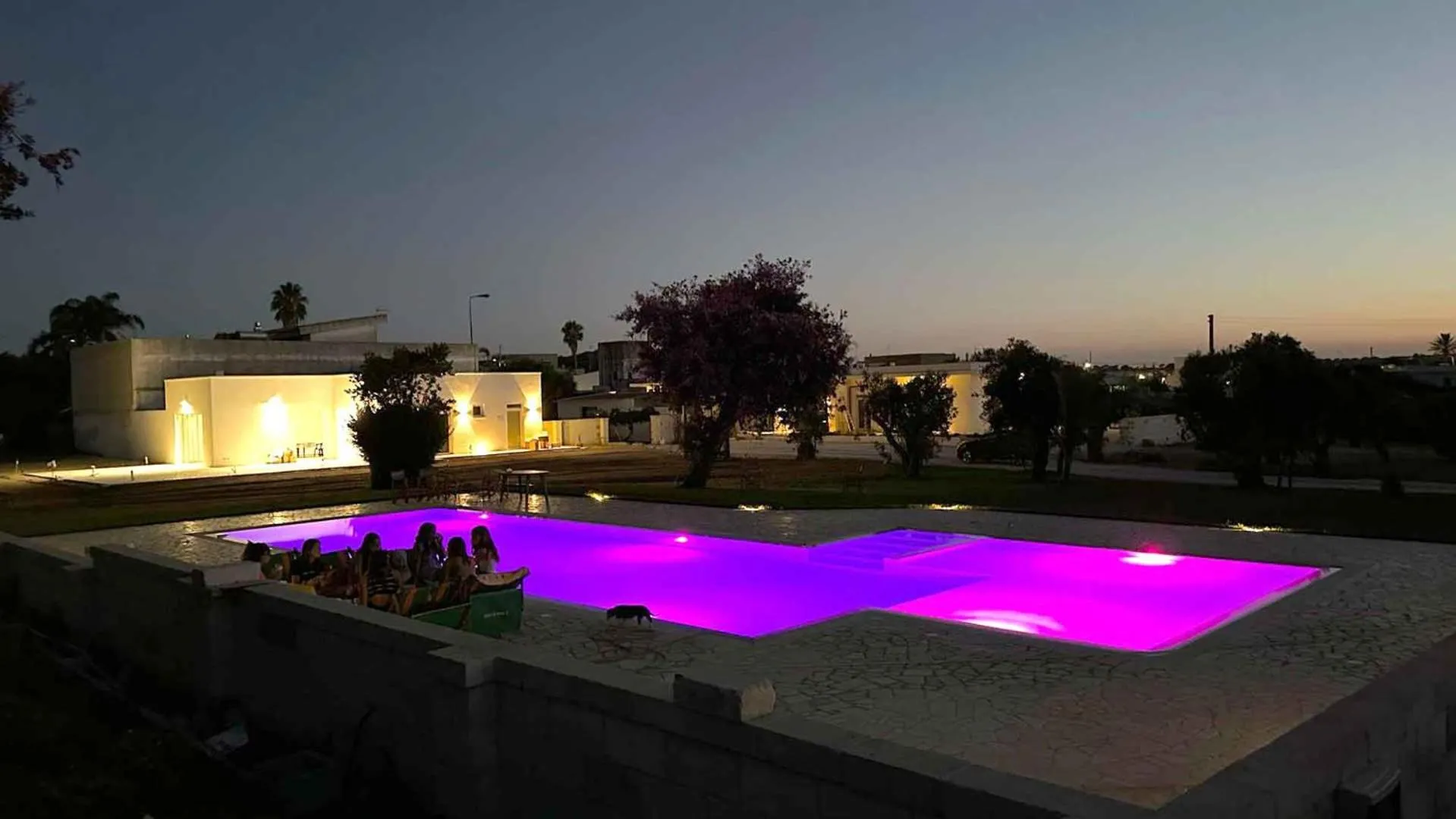 Swimming pool in Tenuta Cursano