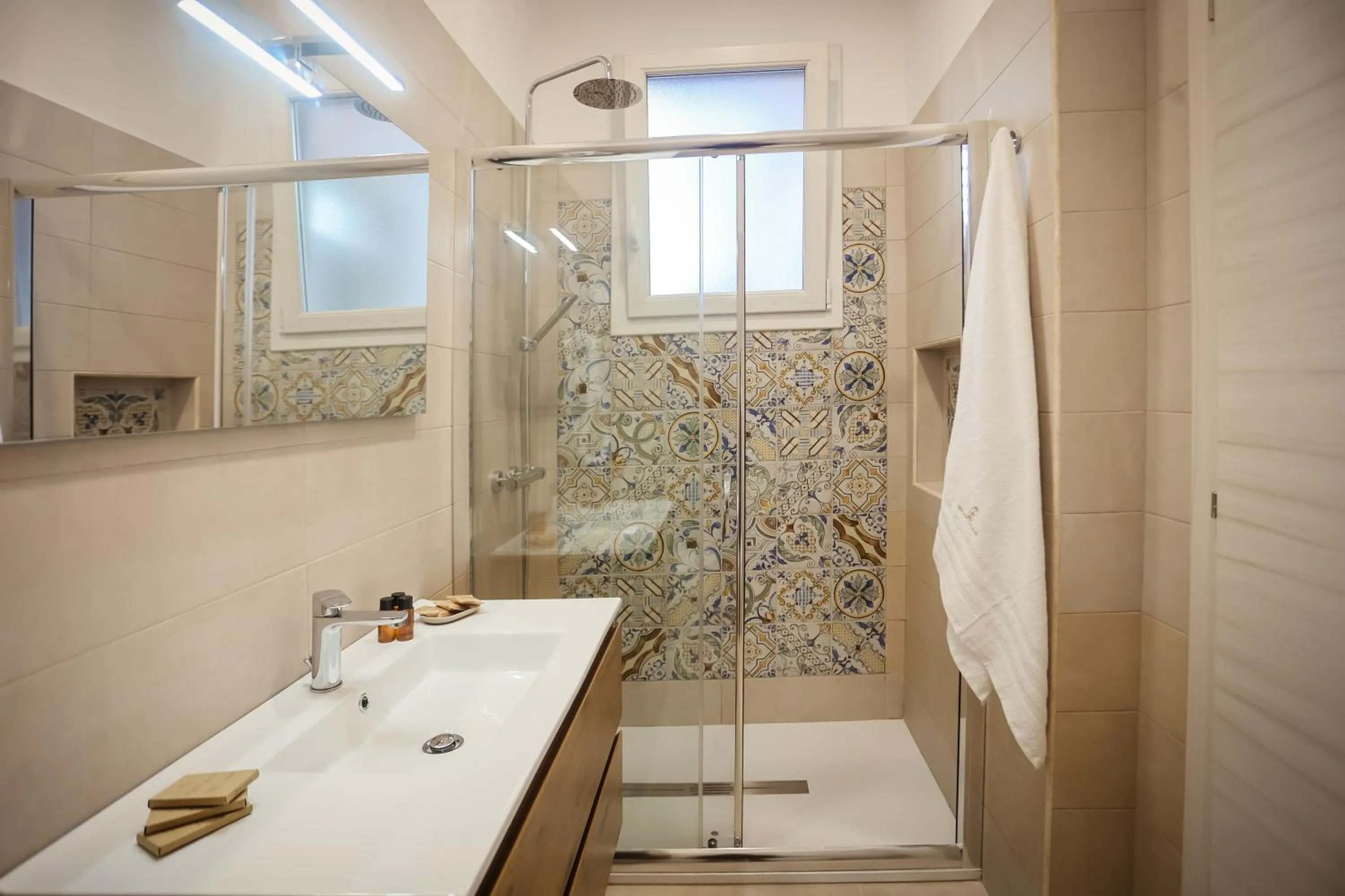 Shower in Tenuta Cursano