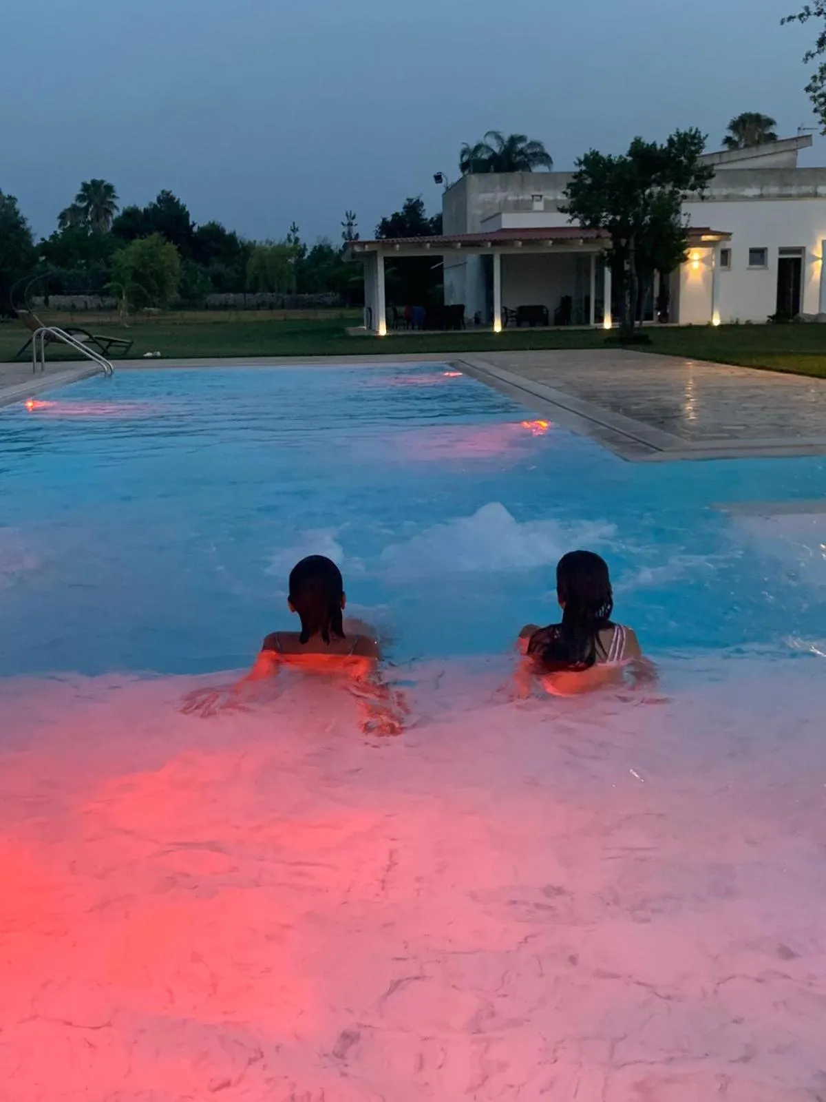 Swimming pool in Tenuta Cursano