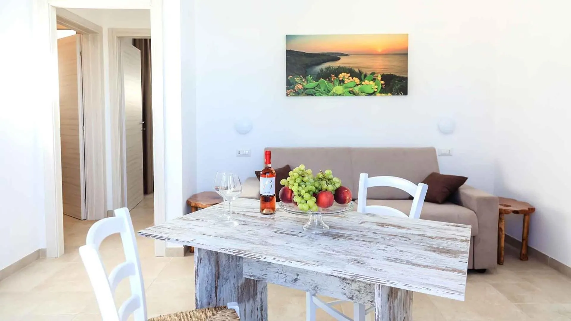 Living room in Tenuta Cursano