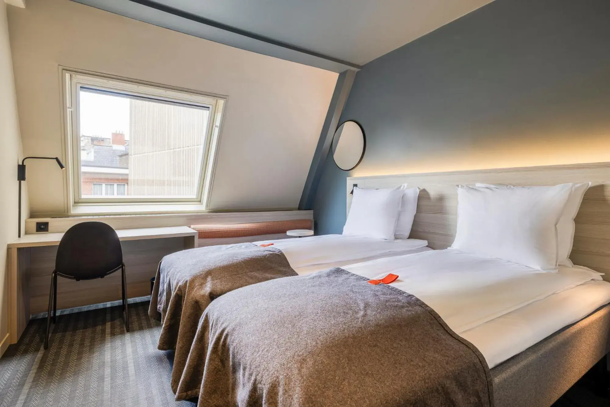 Twin Room in Citybox Brussels Centre Louise Twin Room in Citybox Brussels Centre Louise