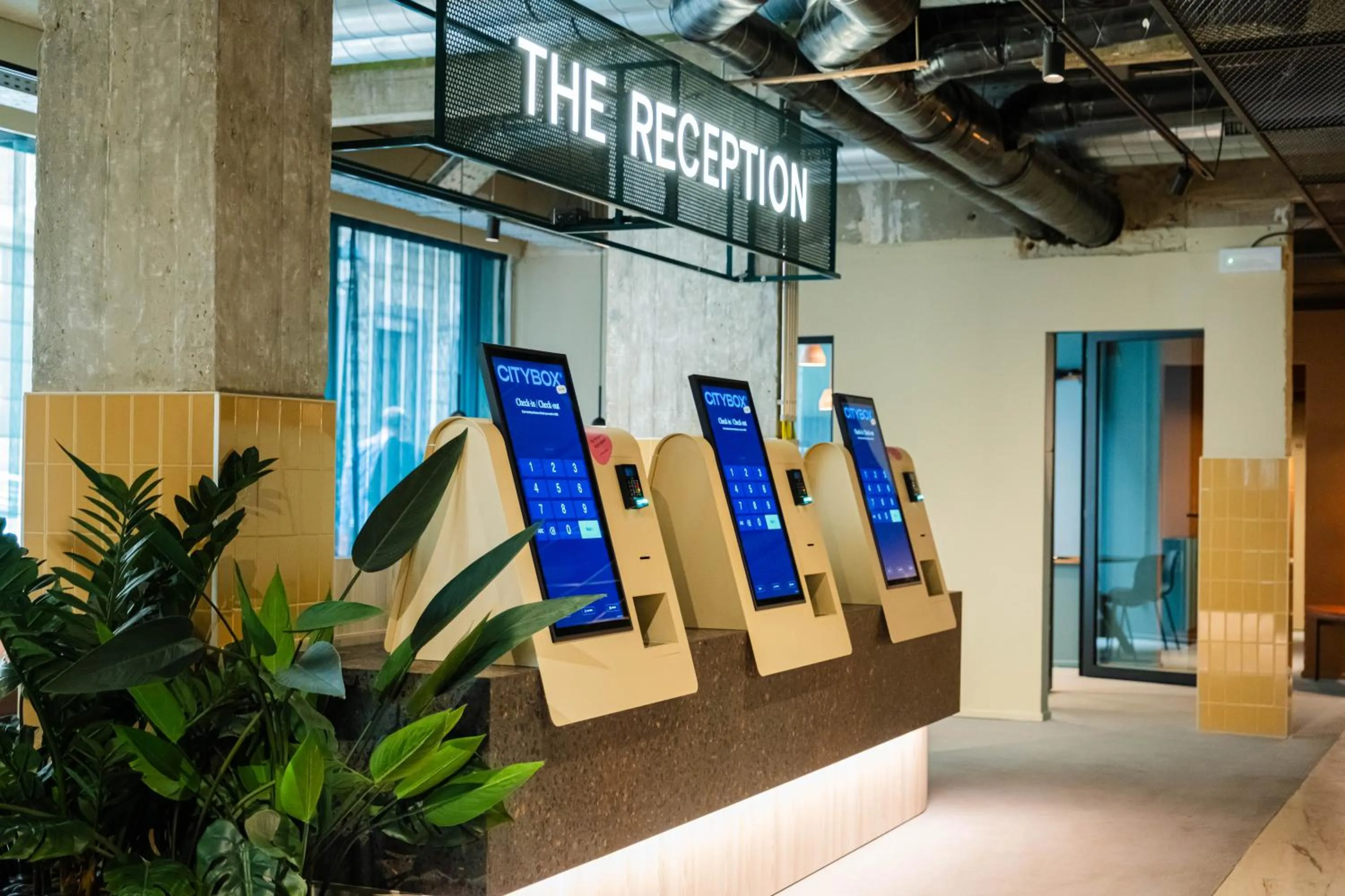 Lobby or reception in Citybox Brussels Centre Louise