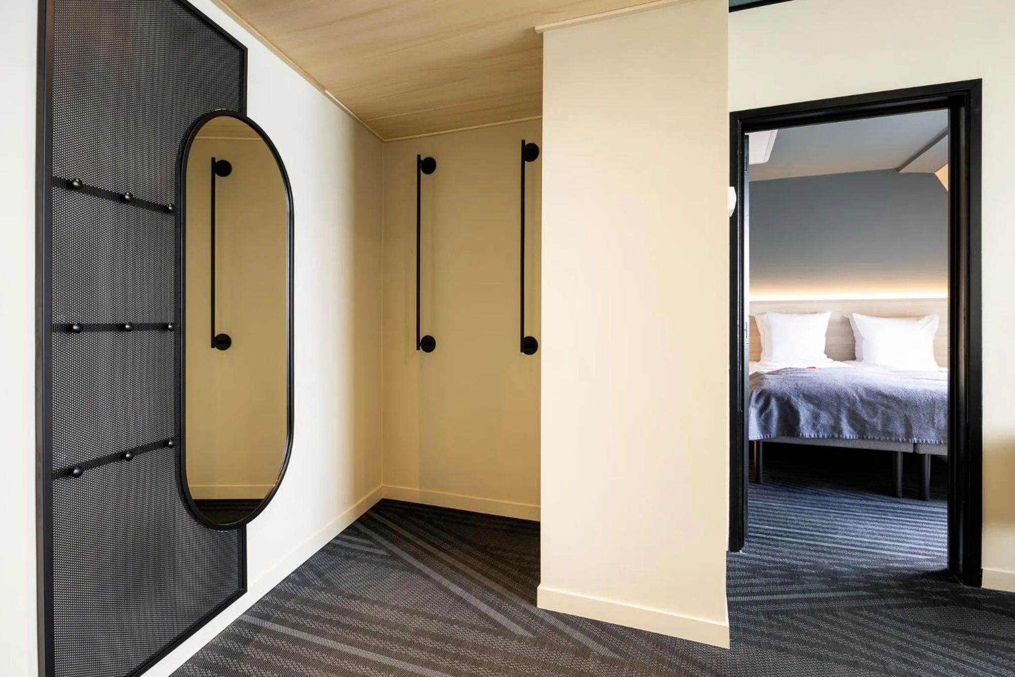 Bed in Citybox Brussels Centre Louise