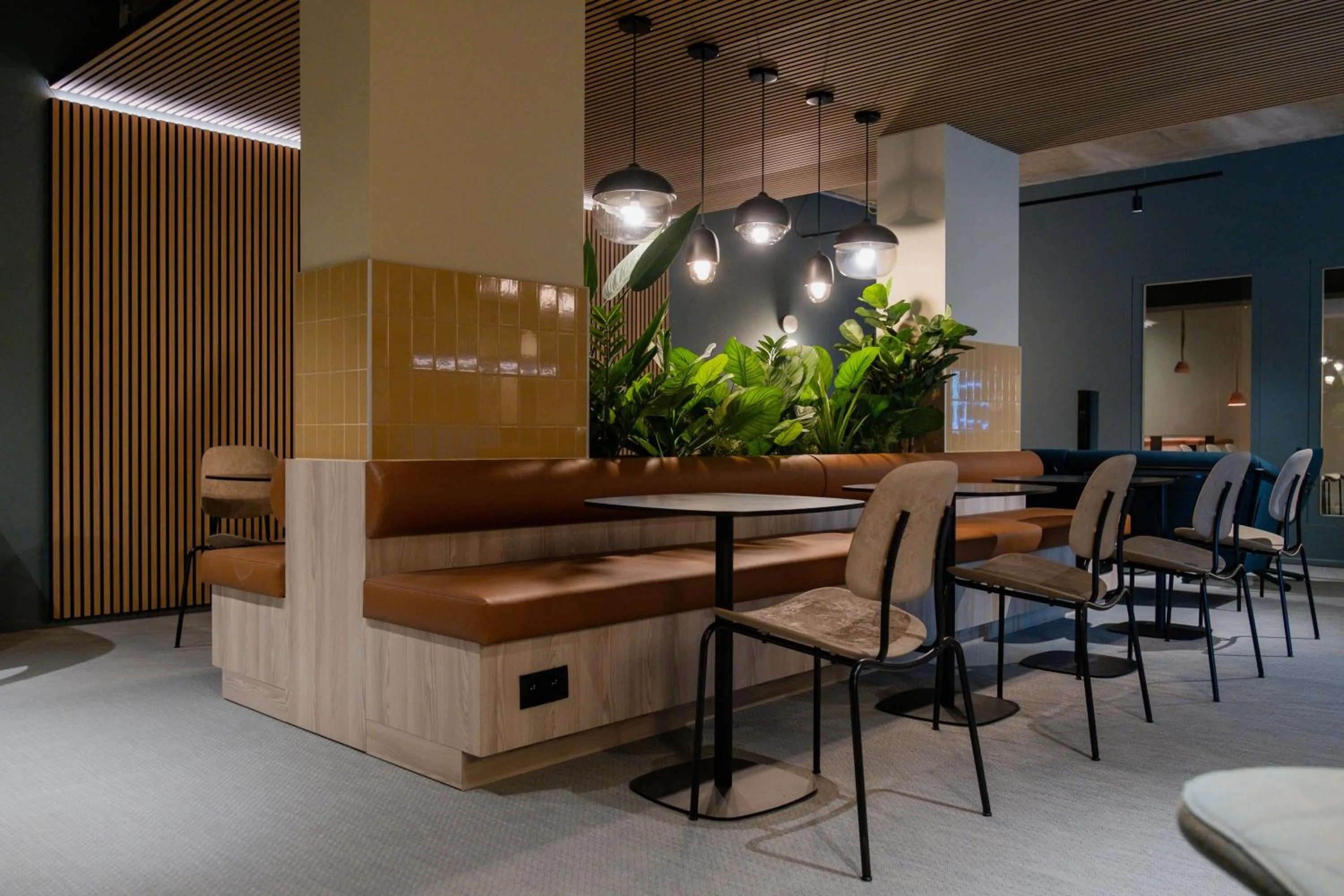 Seating area in Citybox Brussels Centre Louise