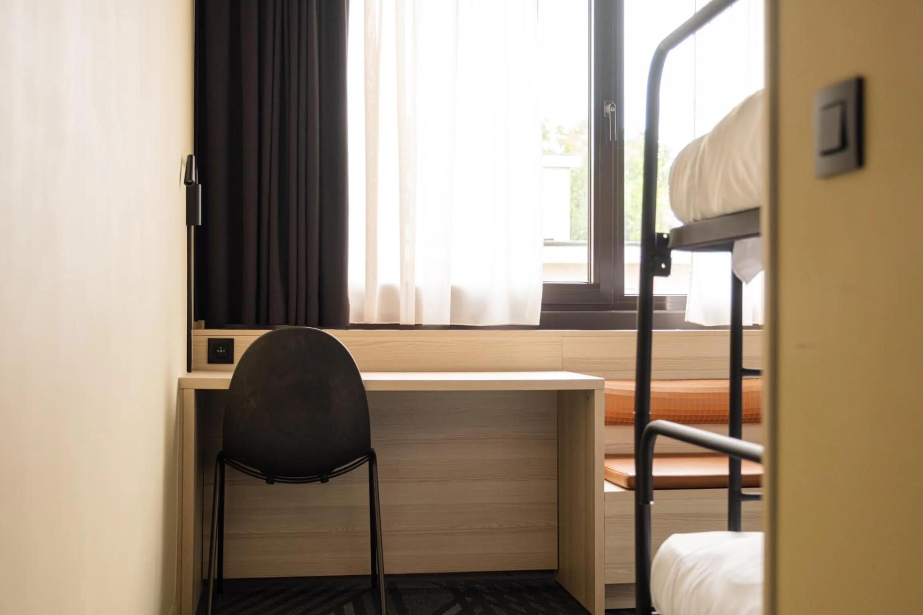 Decorative detail, Bed in Citybox Brussels Centre Louise