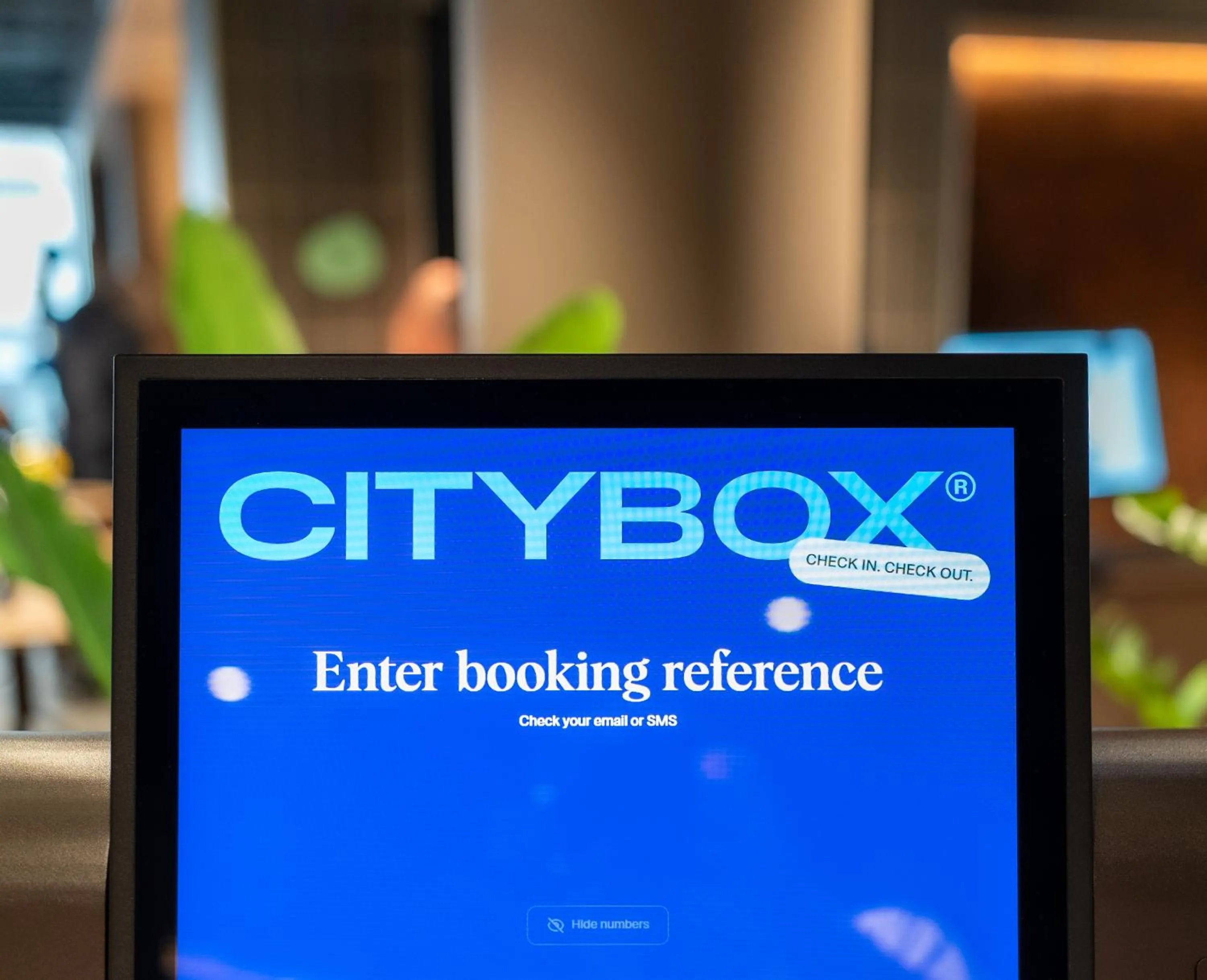 Lobby or reception in Citybox Brussels Centre Louise