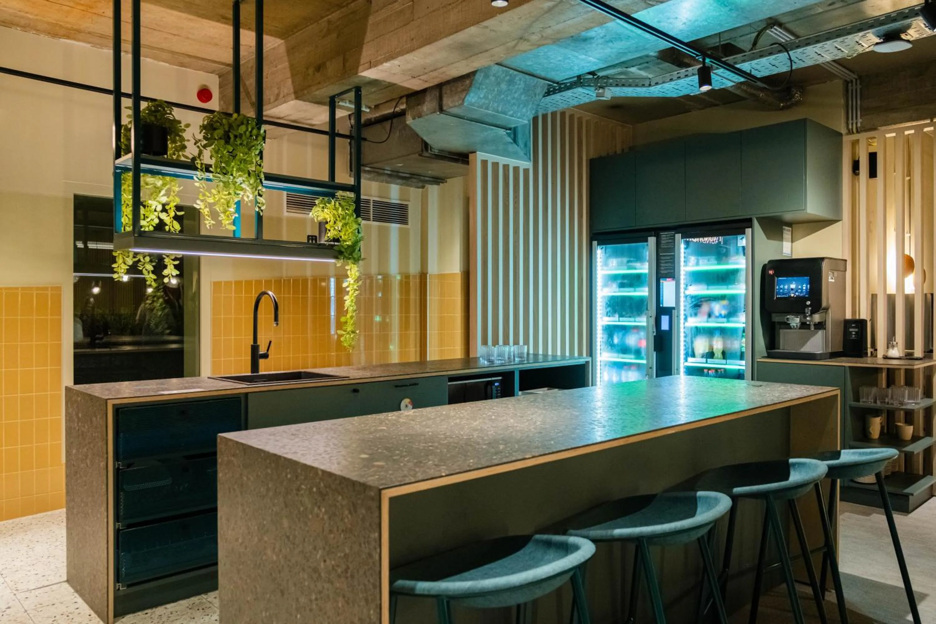 kitchen in Citybox Brussels Centre Louise