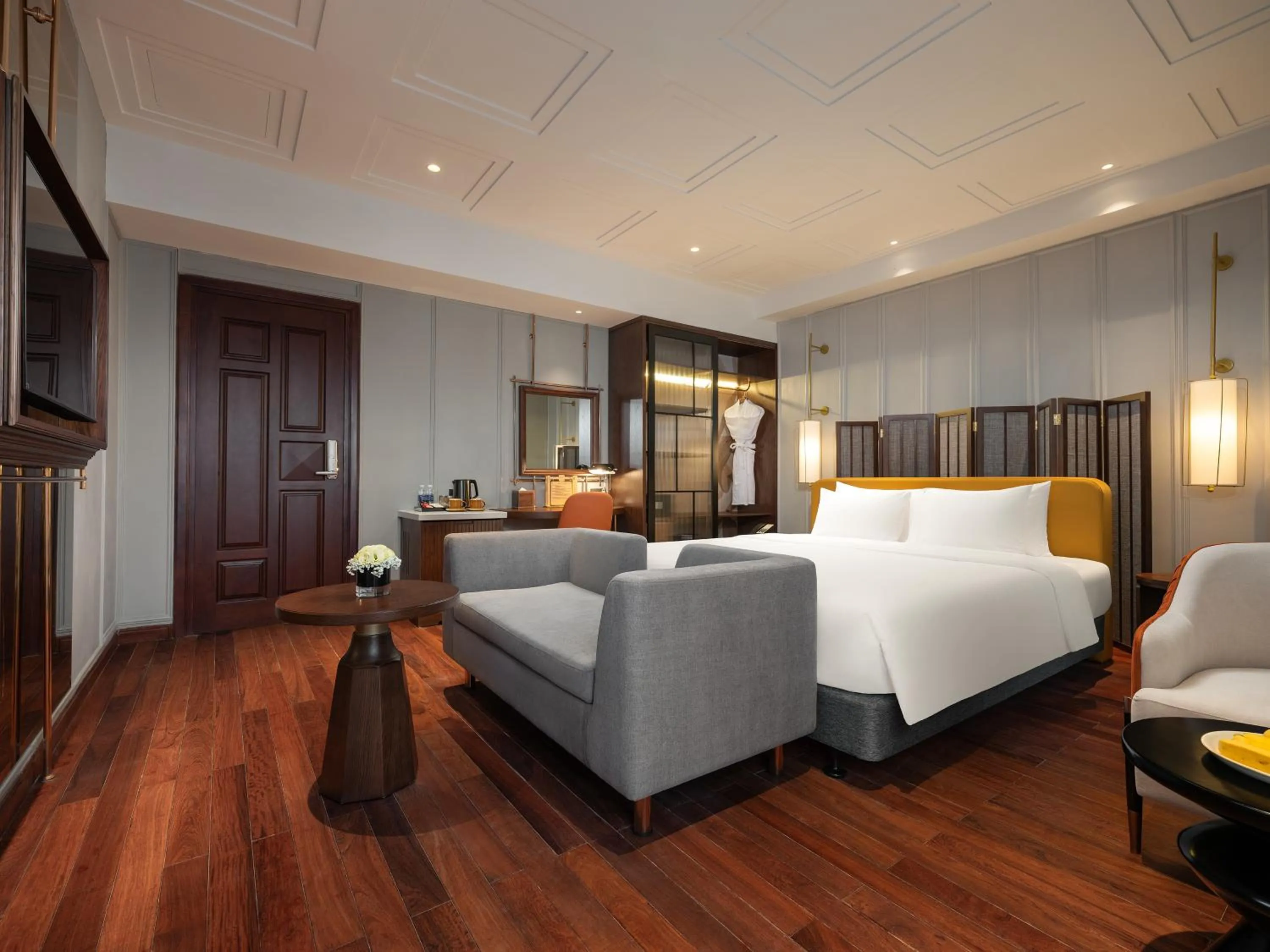 Photo of the whole room, Bed in Minerva Premium Hotel