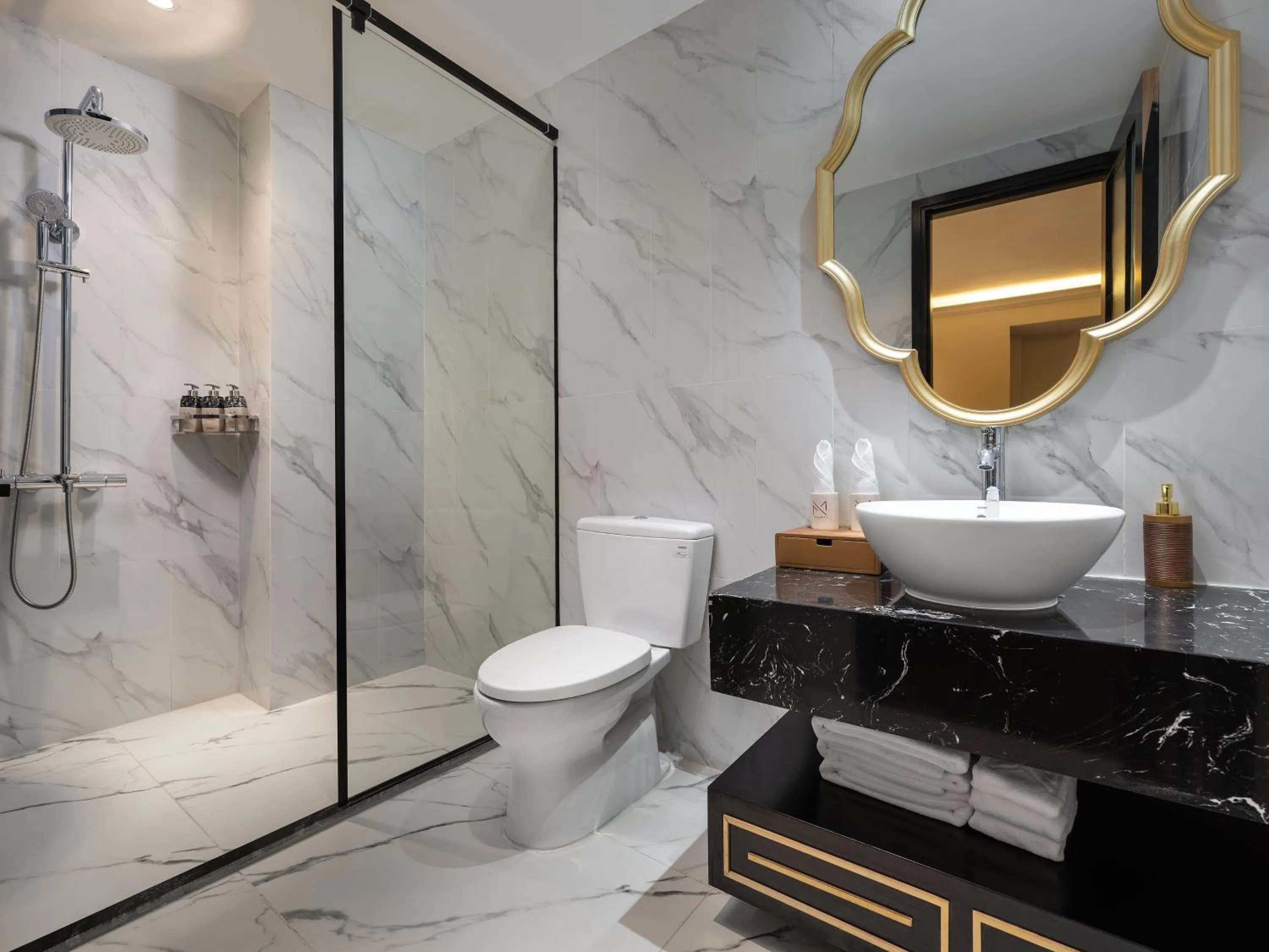 Bathroom in Minerva Premium Hotel