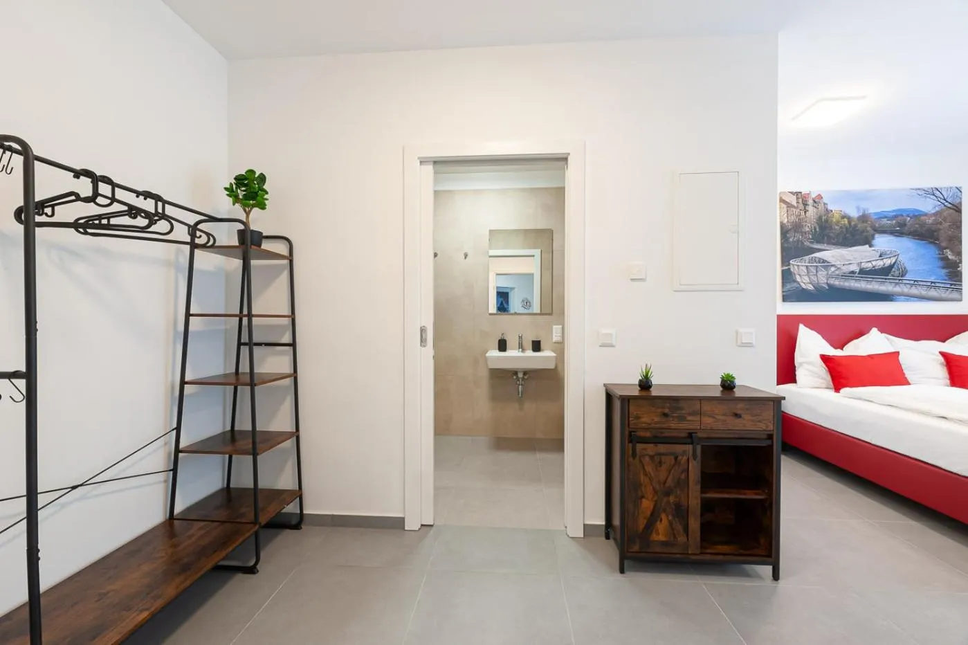 Bedroom, Bed in Grazora Living Apartments