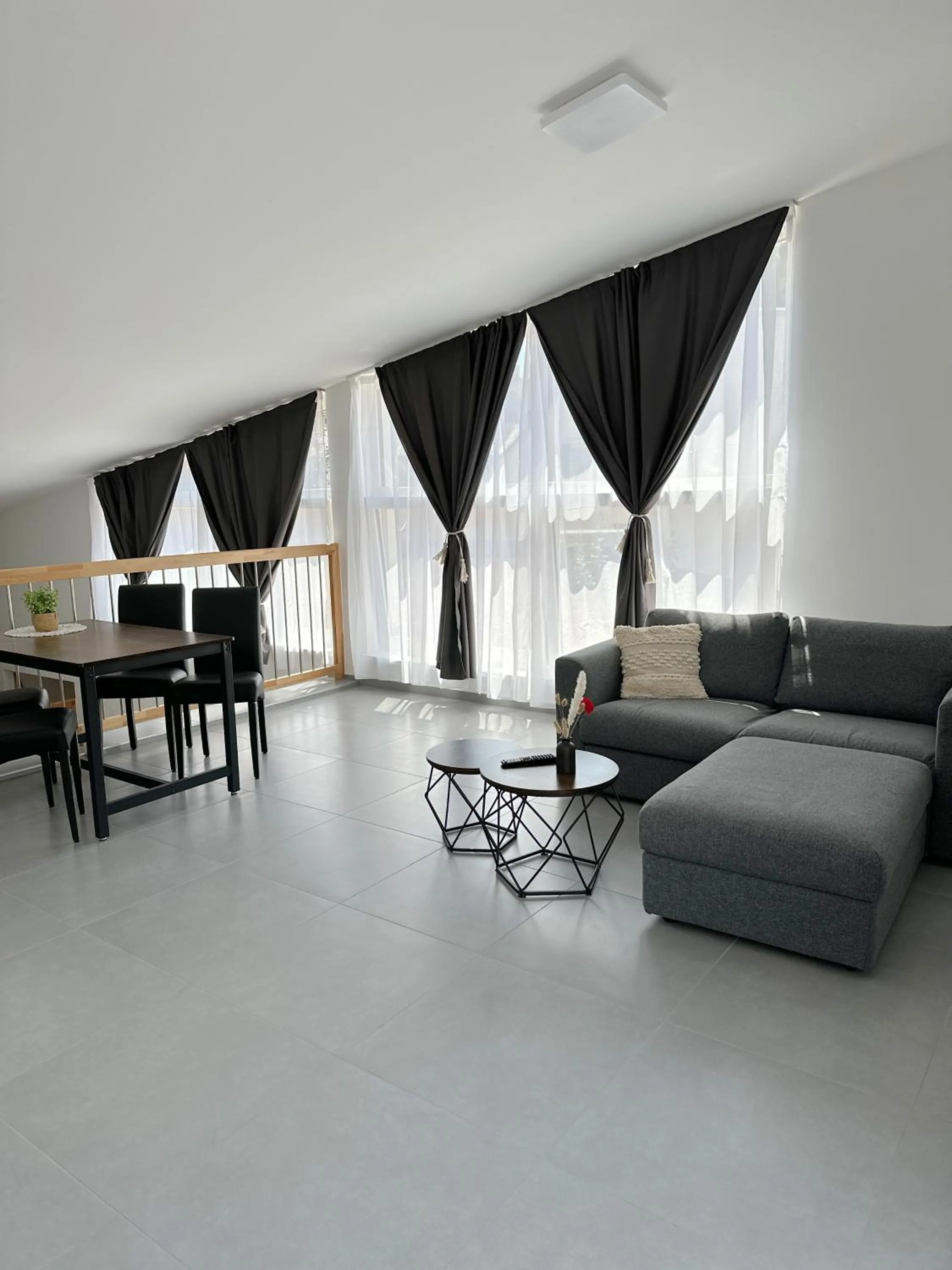 Seating area in Grazora Living Apartments