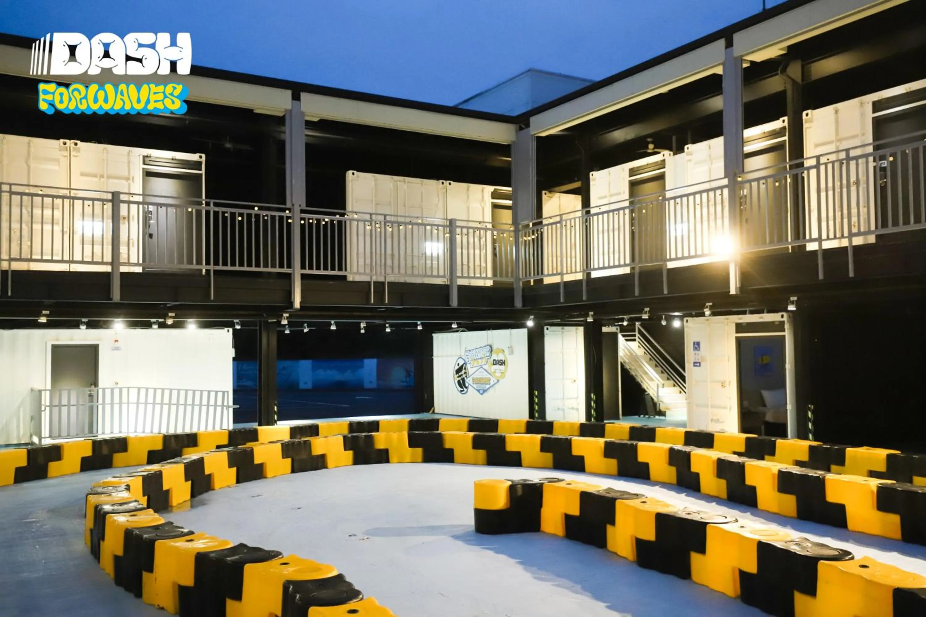 Decorative detail in Dash Forwaves Hotel