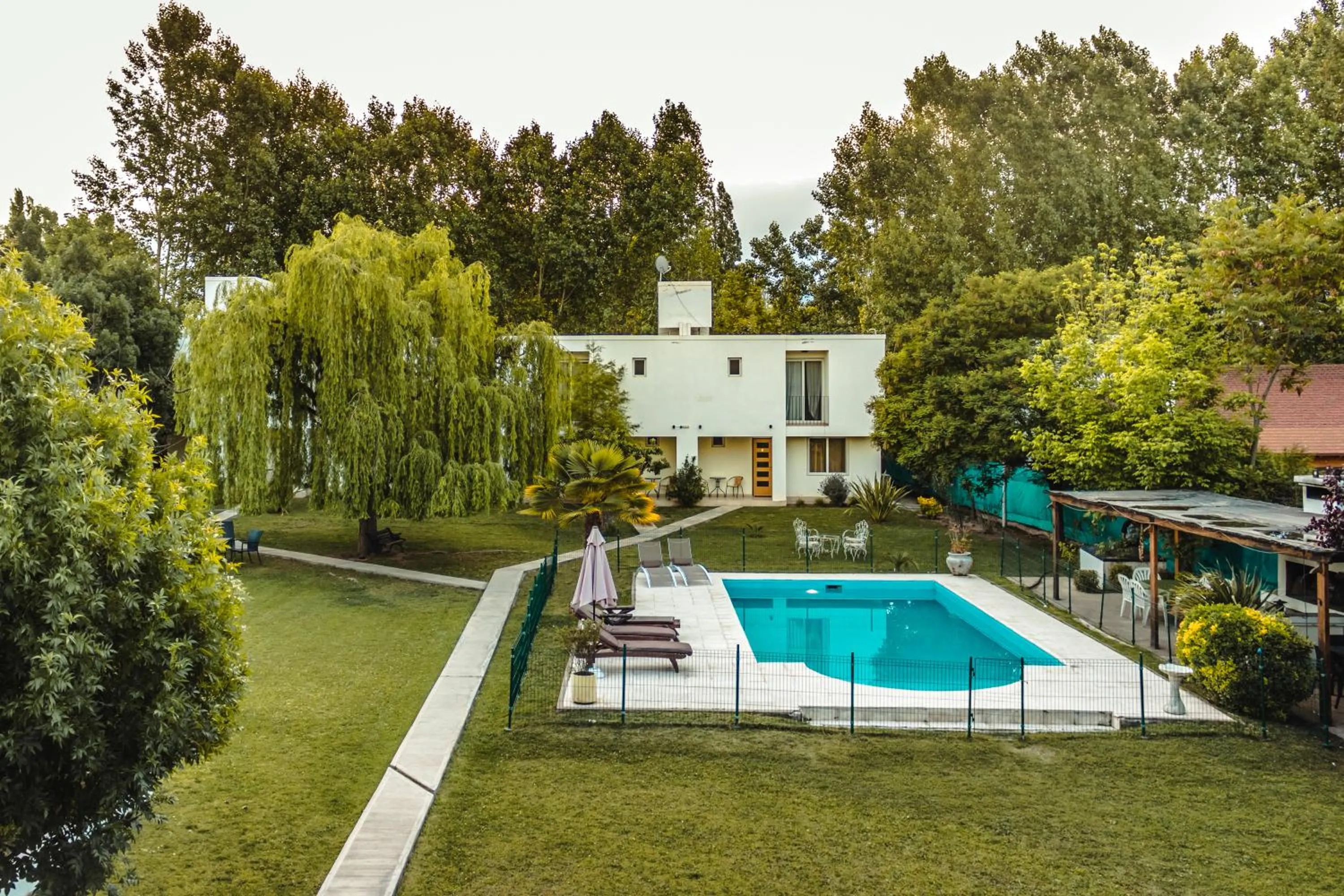Garden view in Villa Niagara