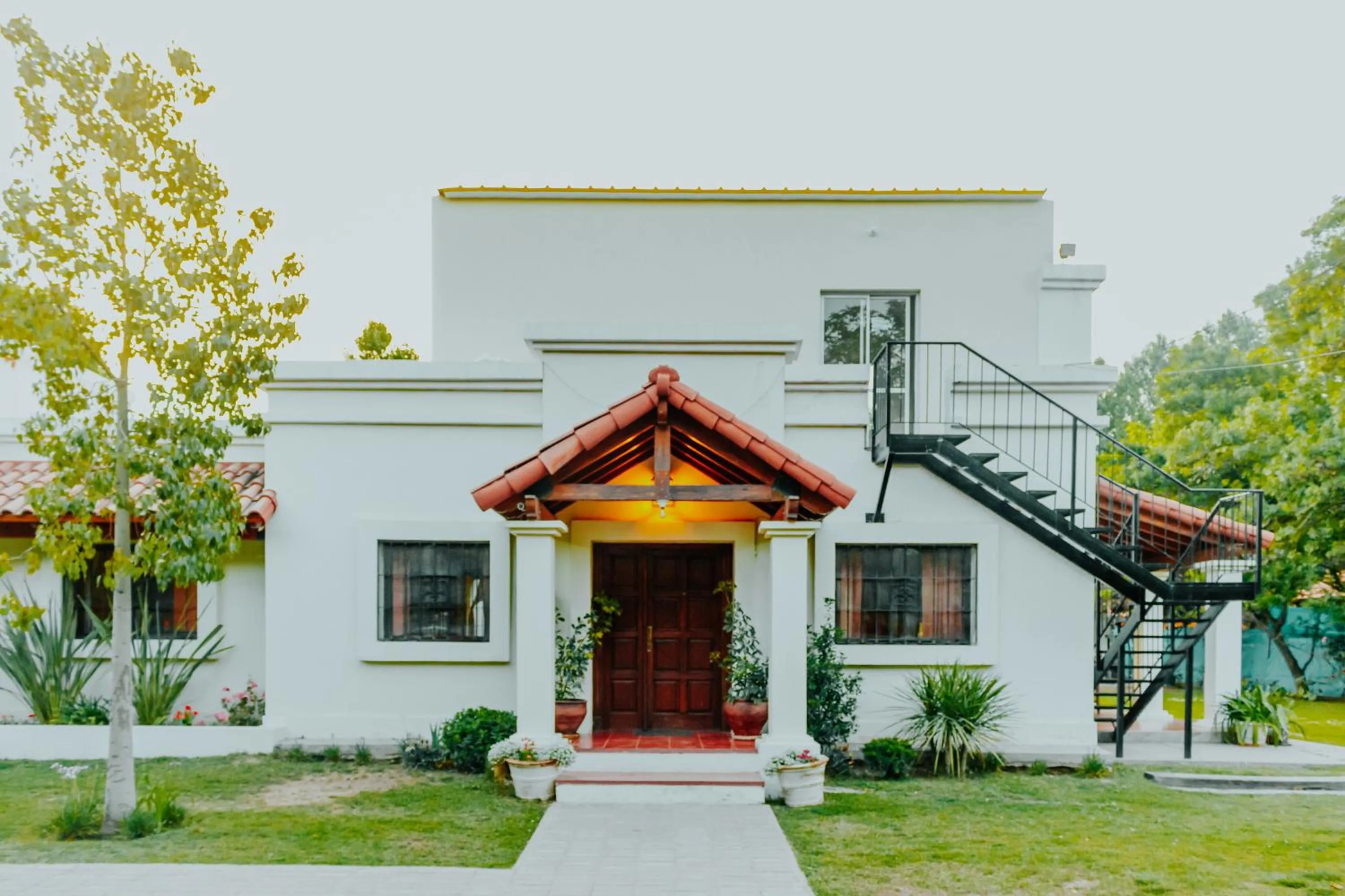 Facade/entrance in Villa Niagara