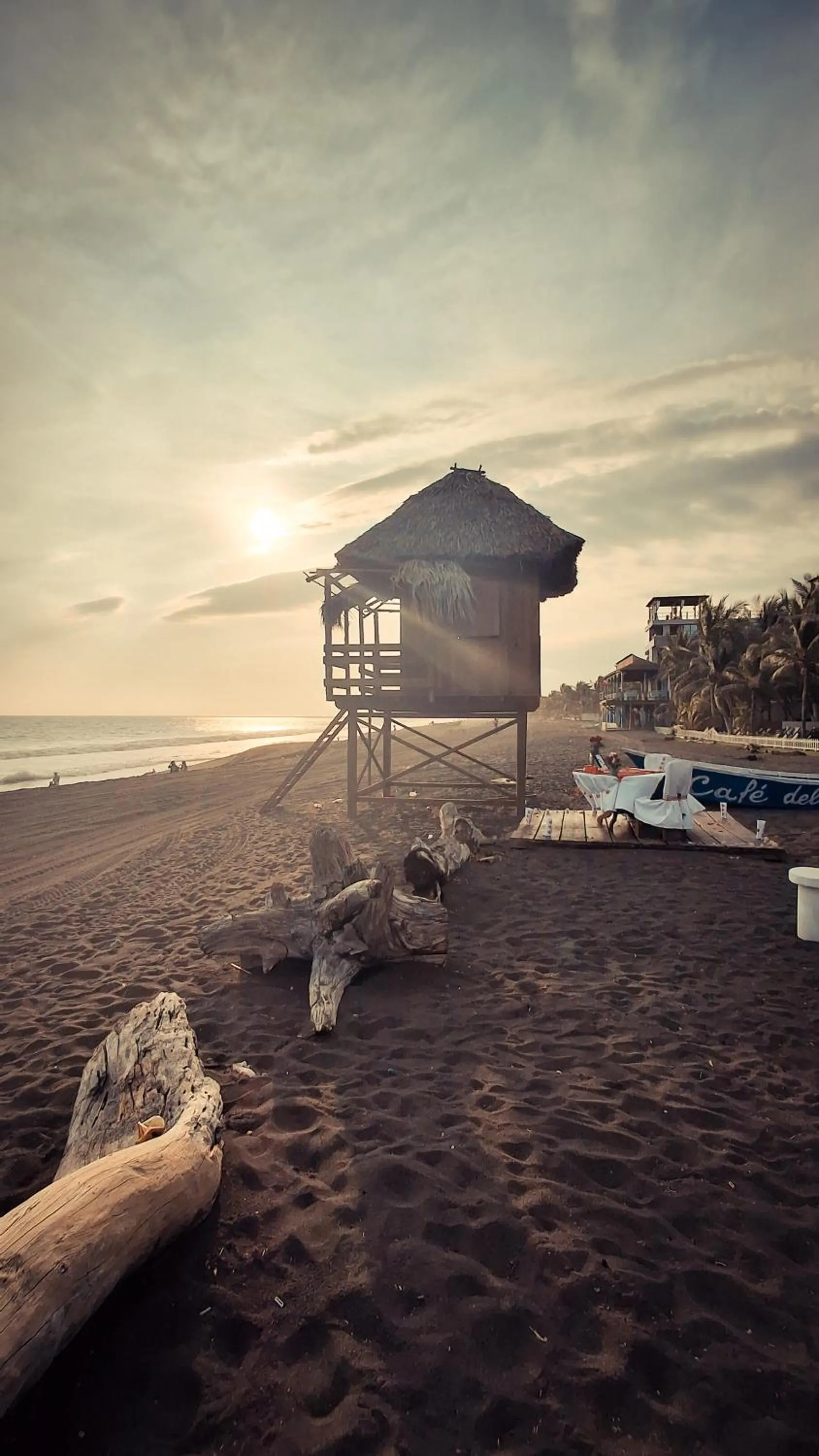 Beach in Hotel Cafe del Sol