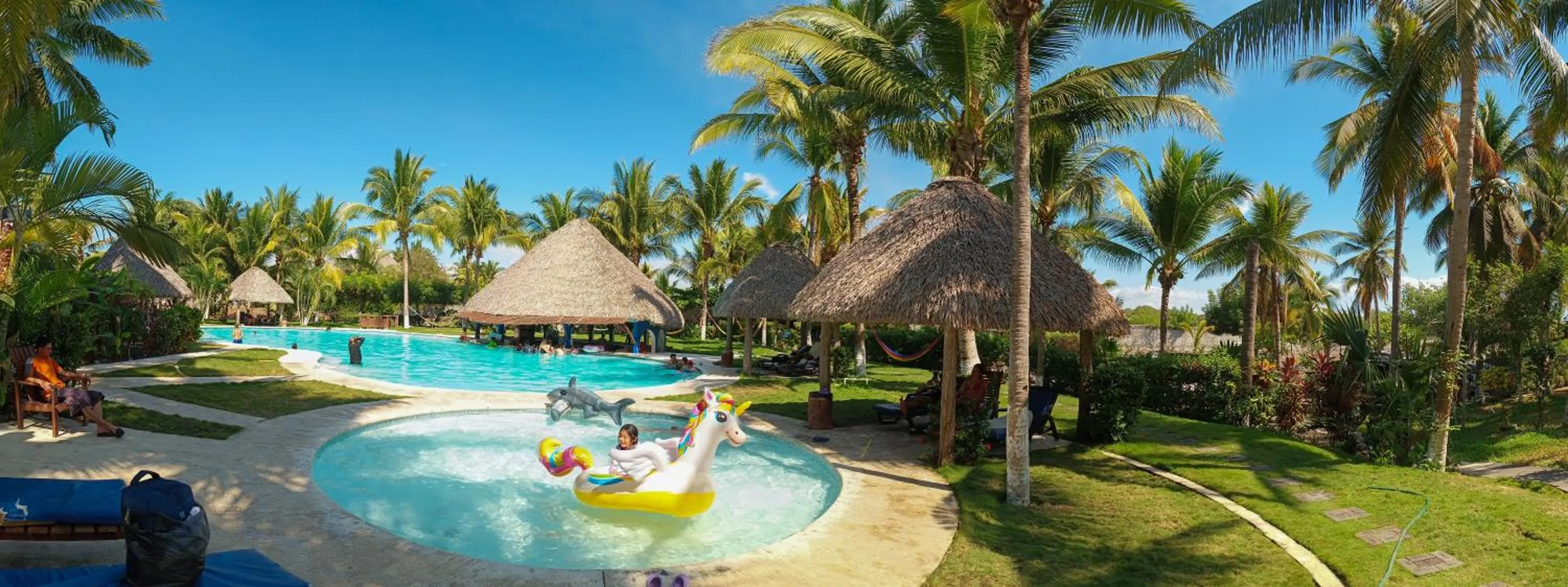 Swimming pool in Hotel Cafe del Sol