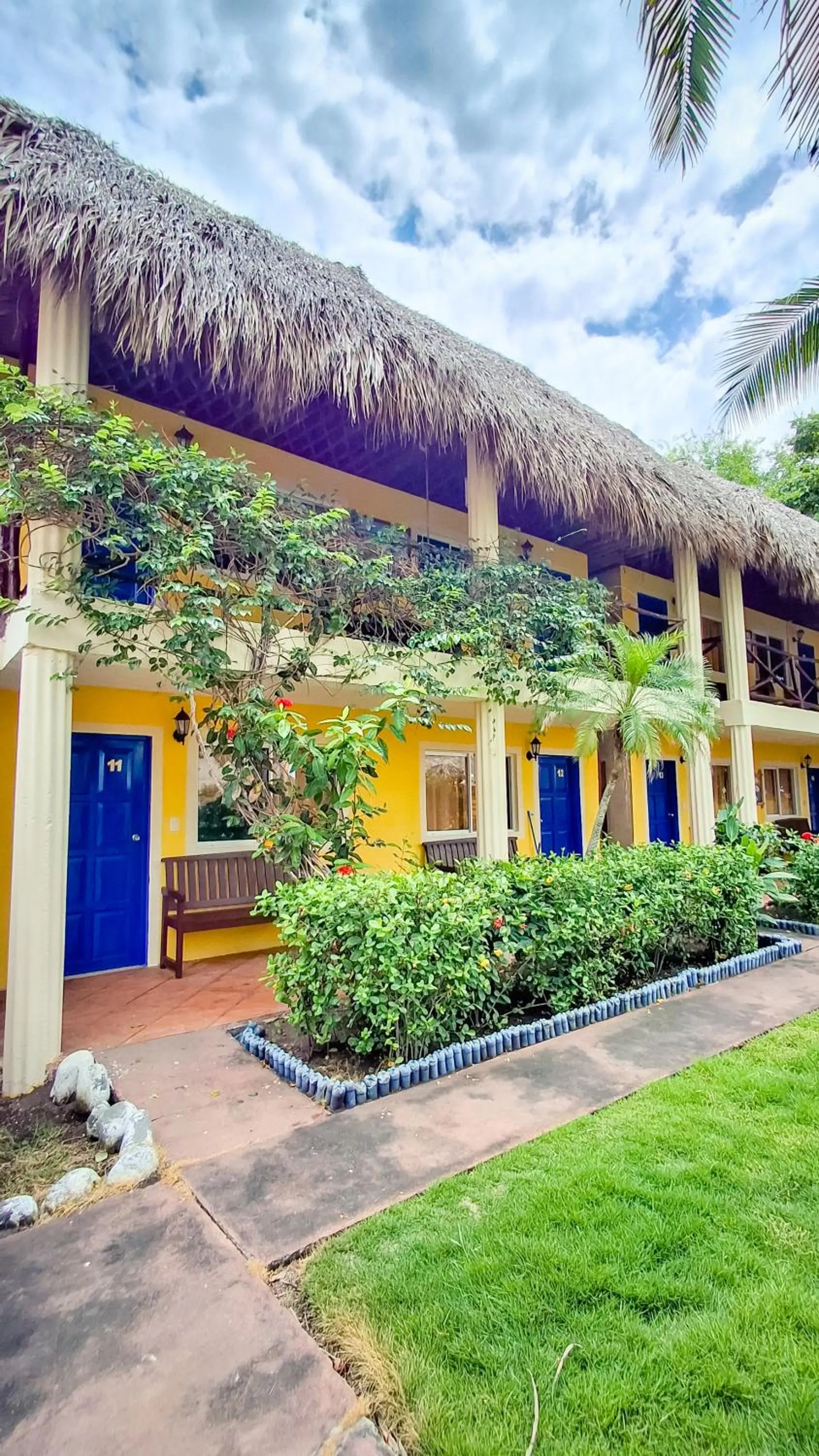 Patio in Hotel Cafe del Sol