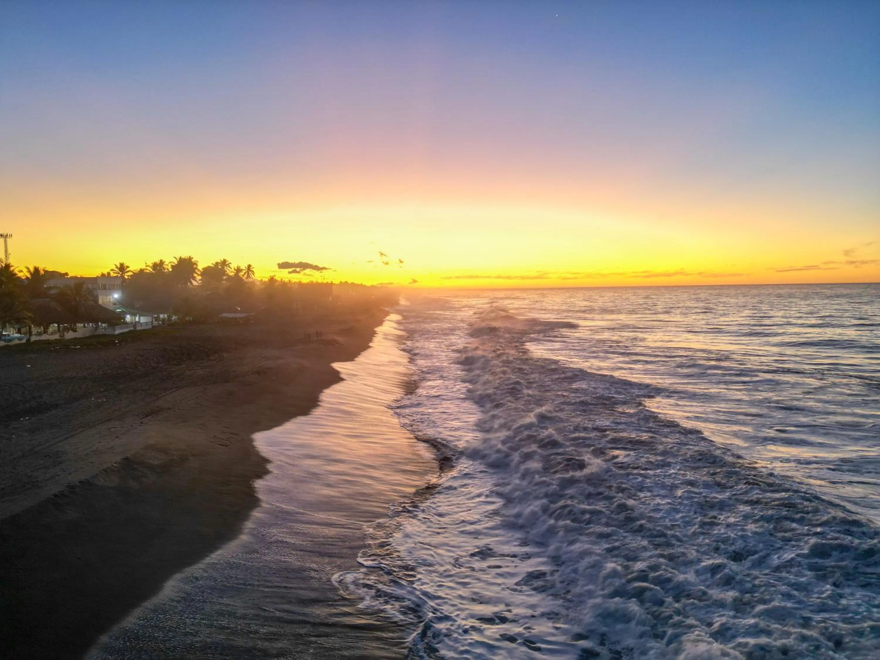 Sunset in Hotel Cafe del Sol